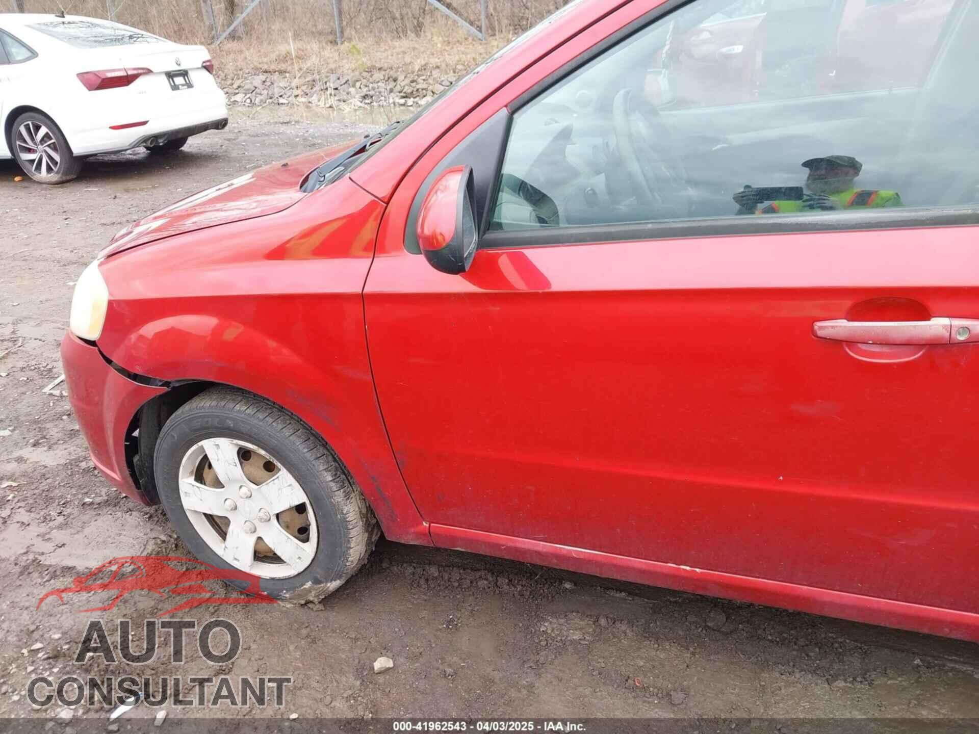 CHEVROLET AVEO 2010 - KL1TD5DE2AB125664