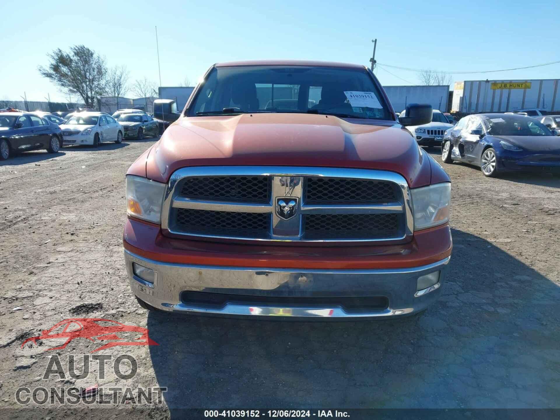 DODGE RAM 1500 2009 - 1D3HV18T59S728043