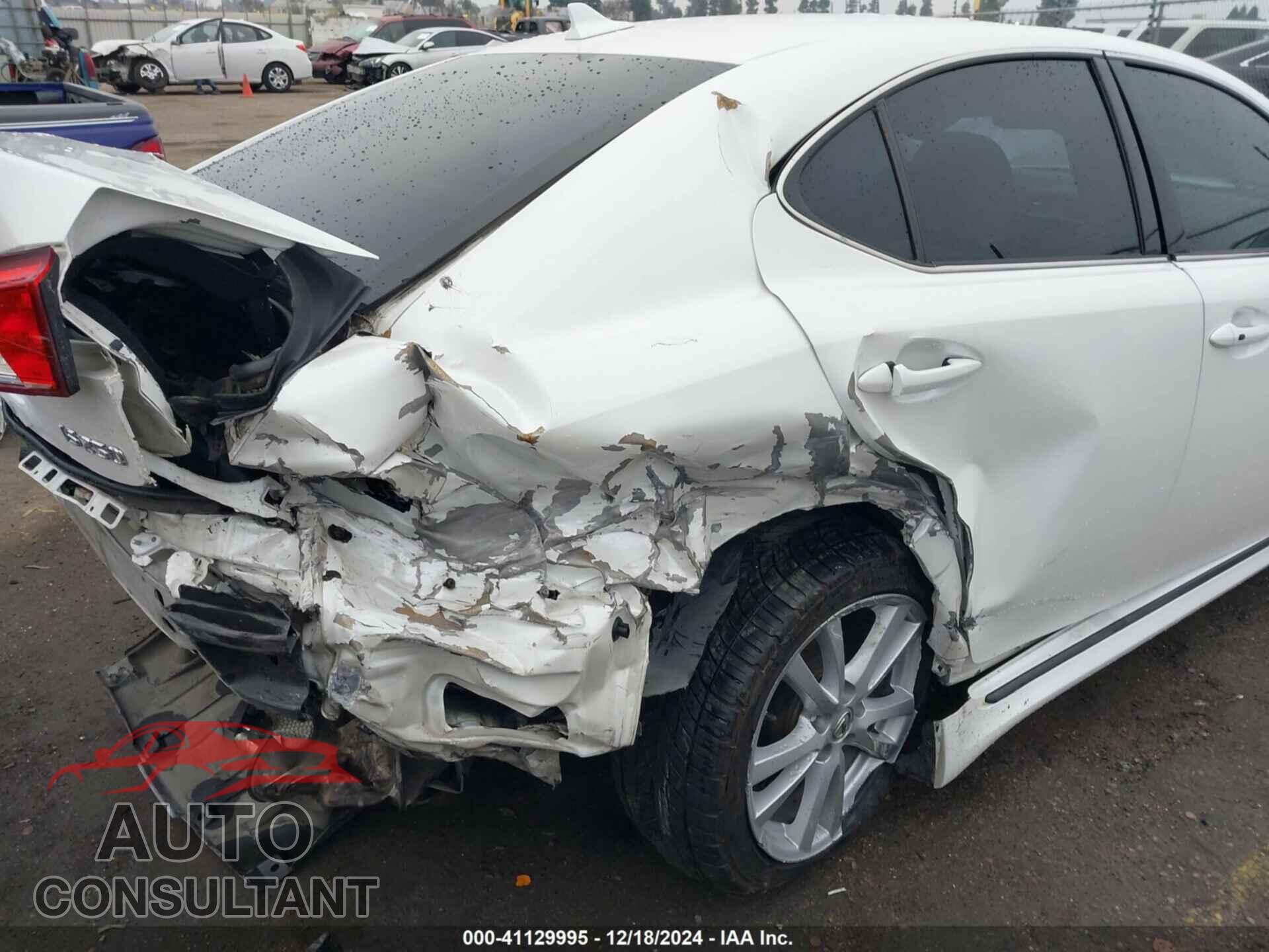 LEXUS IS 250 2012 - JTHBF5C20C5183309