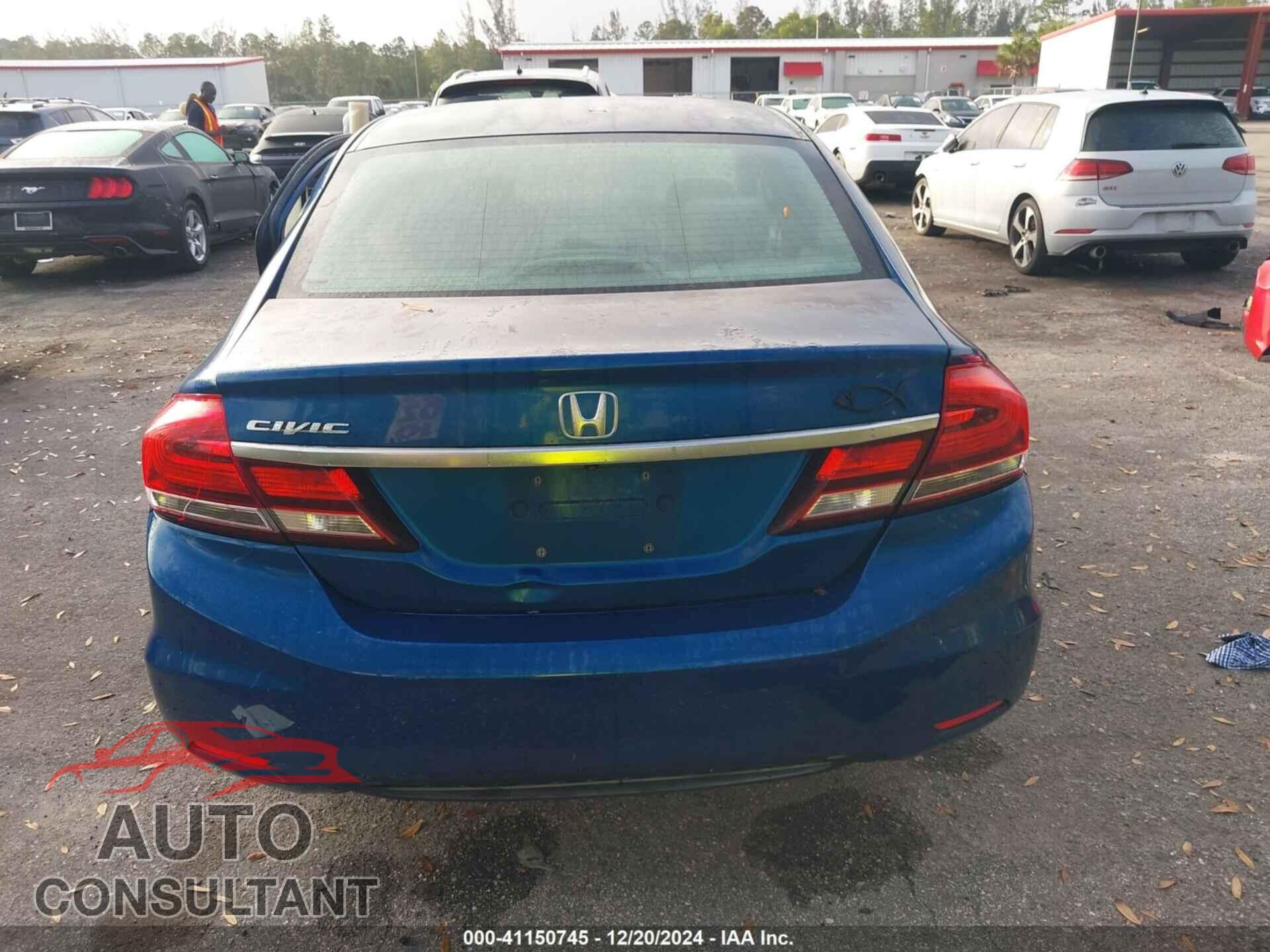 HONDA CIVIC 2013 - 2HGFB2F56DH592283