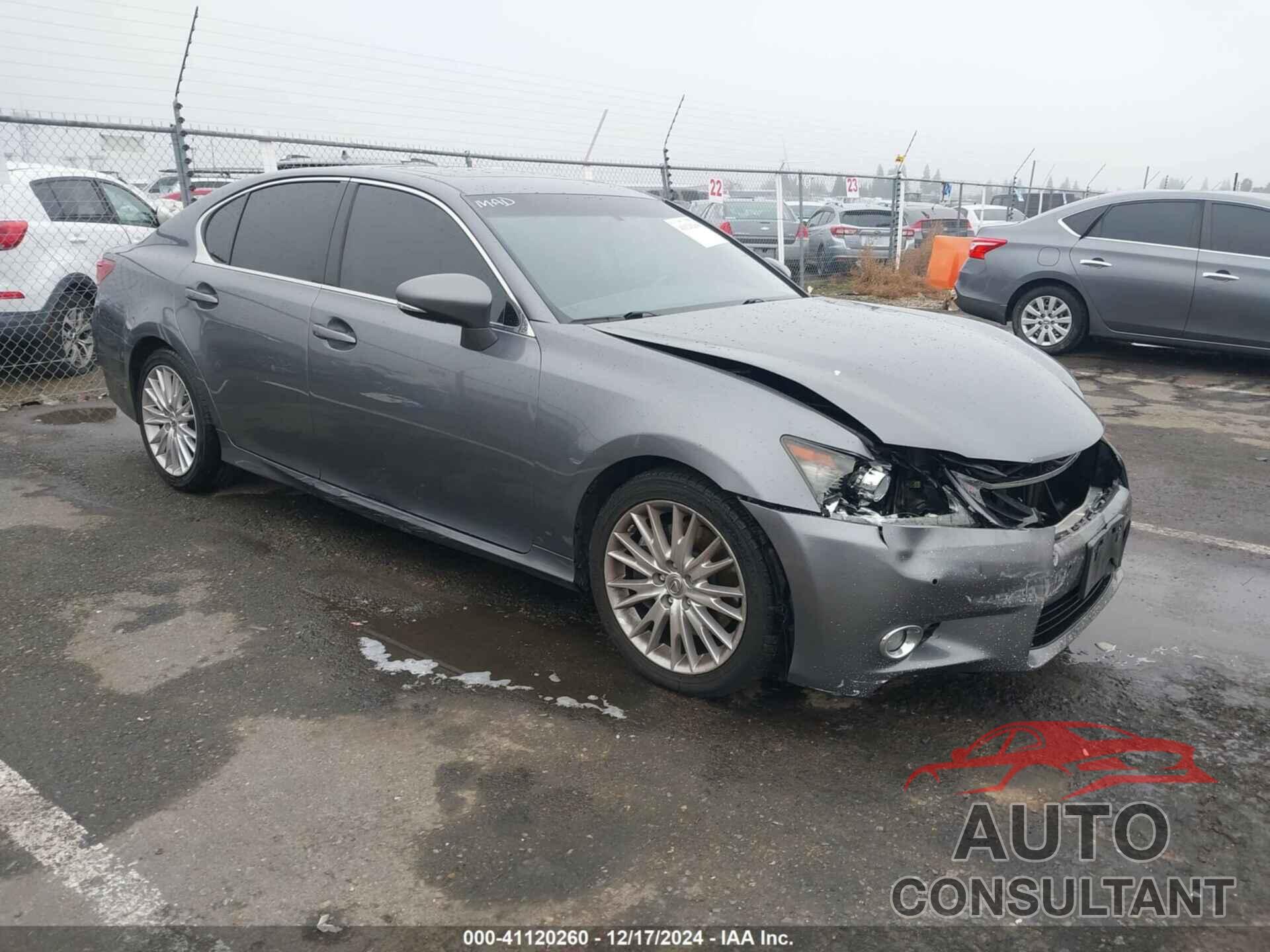 LEXUS GS 350 2013 - JTHBE1BL3D5017910