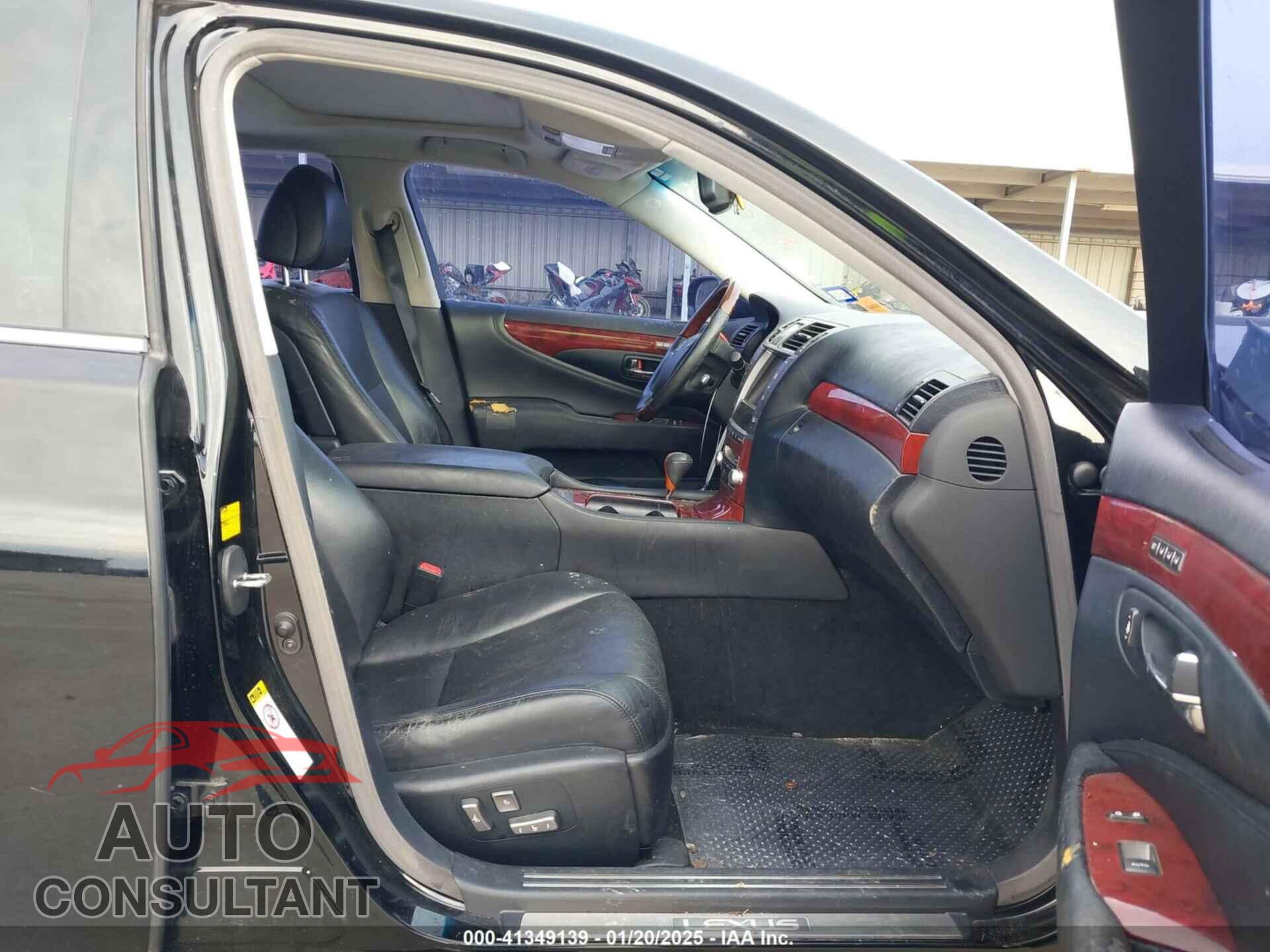 LEXUS LS 460 2010 - JTHGL5EF2A5039224