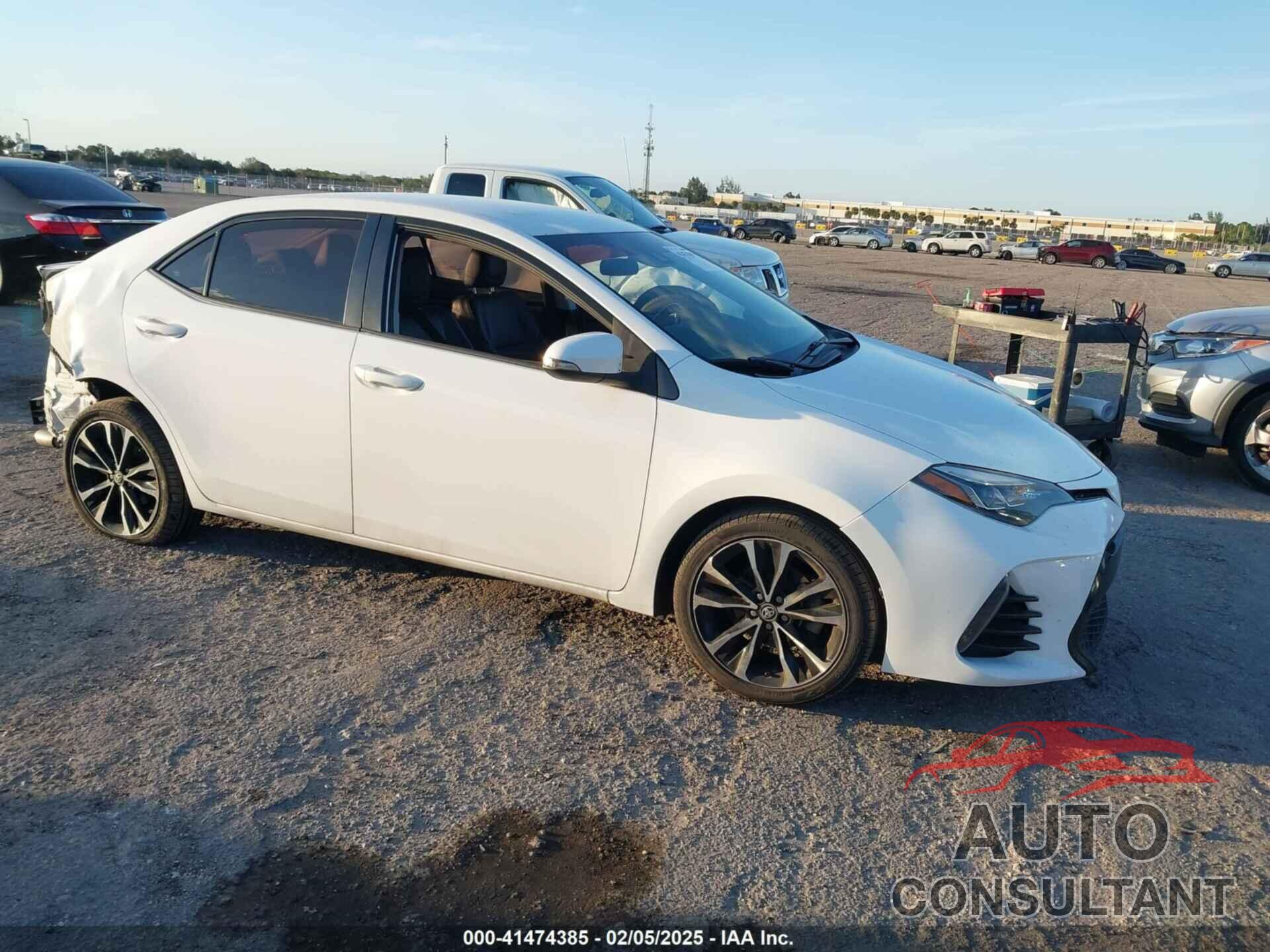 TOYOTA COROLLA 2017 - 2T1BURHE3HC819135