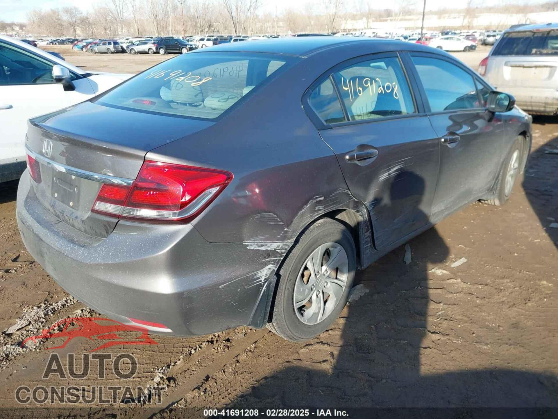 HONDA CIVIC 2014 - 2HGFB2F58EH502228