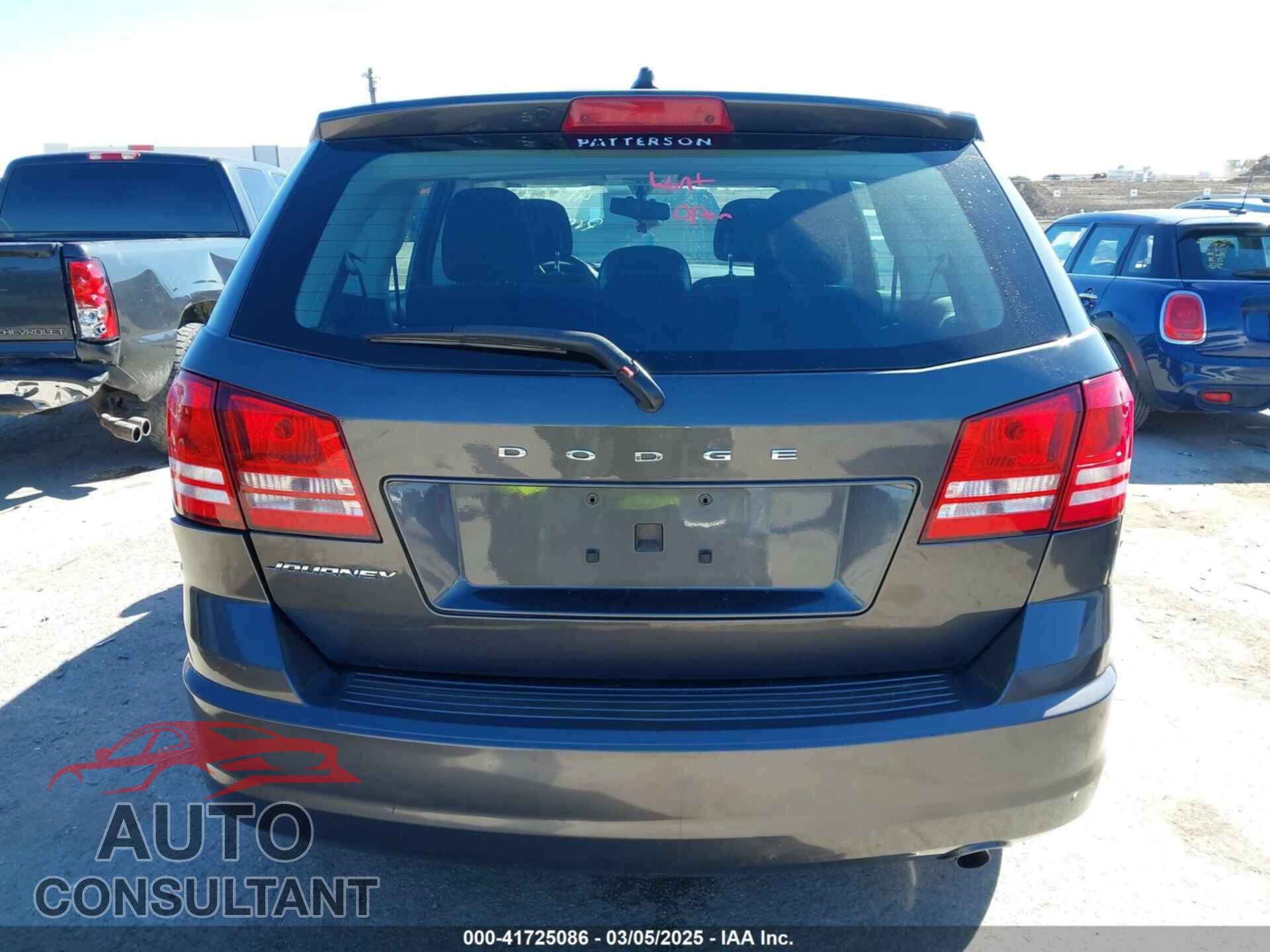 DODGE JOURNEY 2015 - 3C4PDCAB5FT739266
