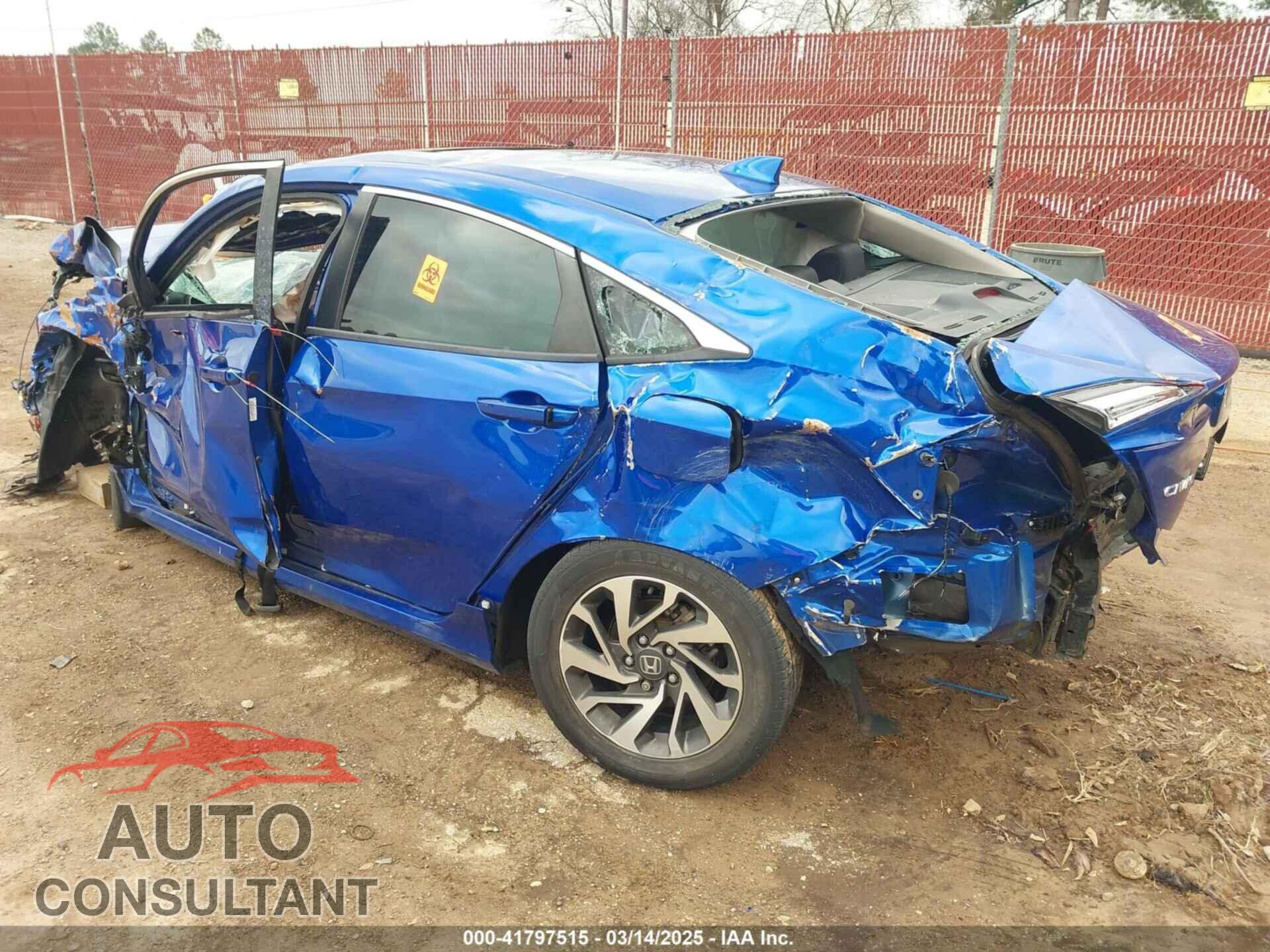 HONDA CIVIC 2017 - 19XFC2F78HE017908