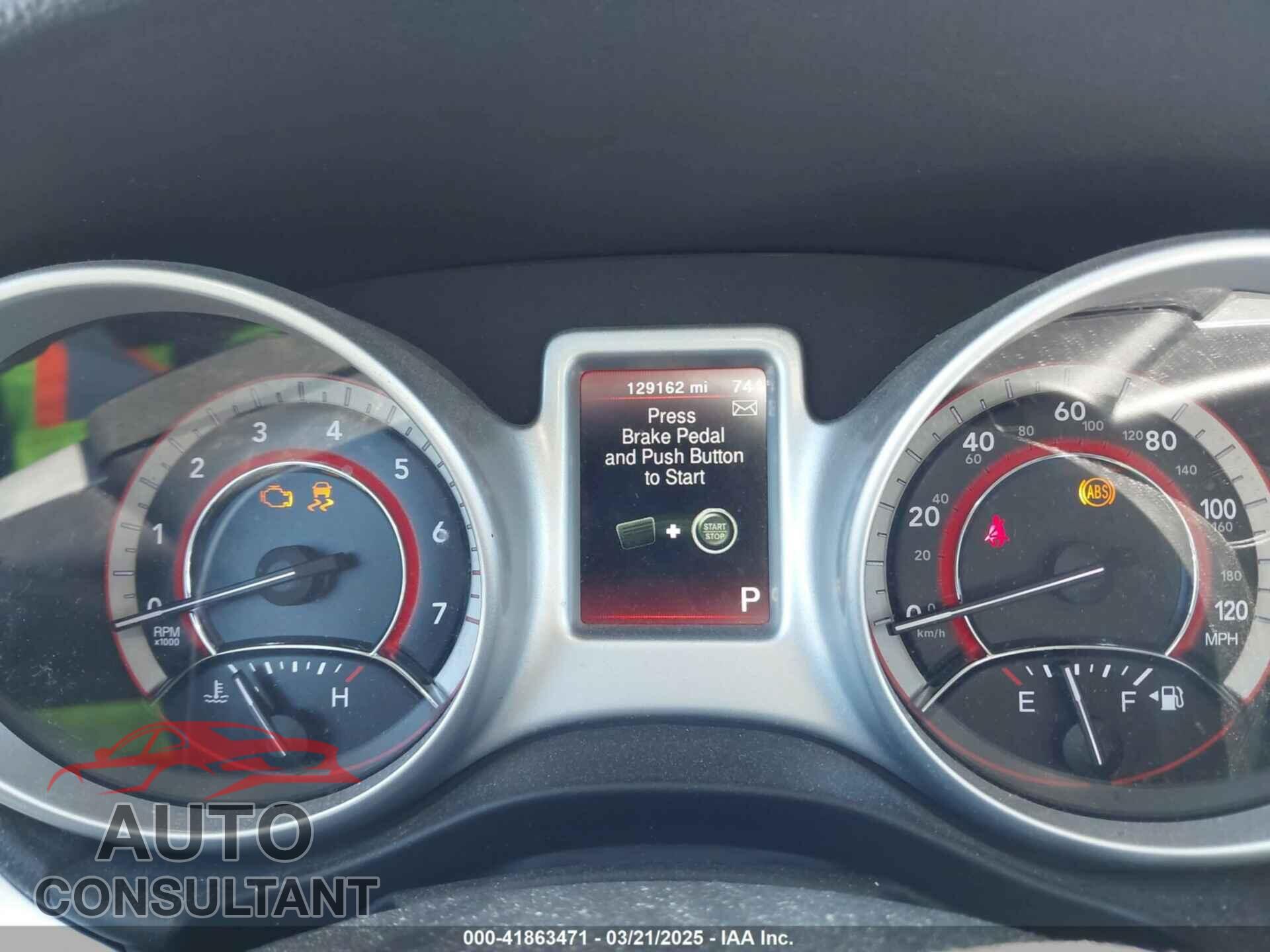 DODGE JOURNEY 2017 - 3C4PDCAB4HT619350