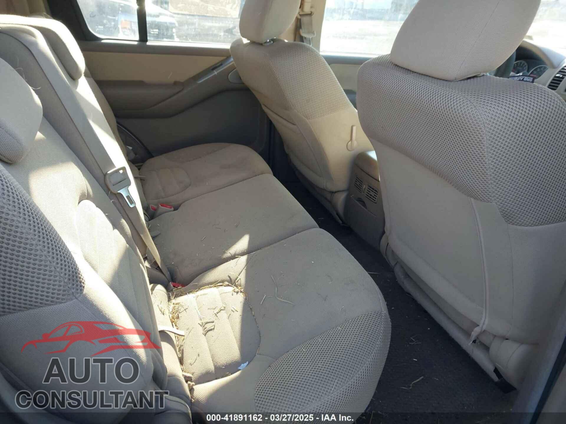 NISSAN PATHFINDER 2011 - 5N1AR1NB0BC607331