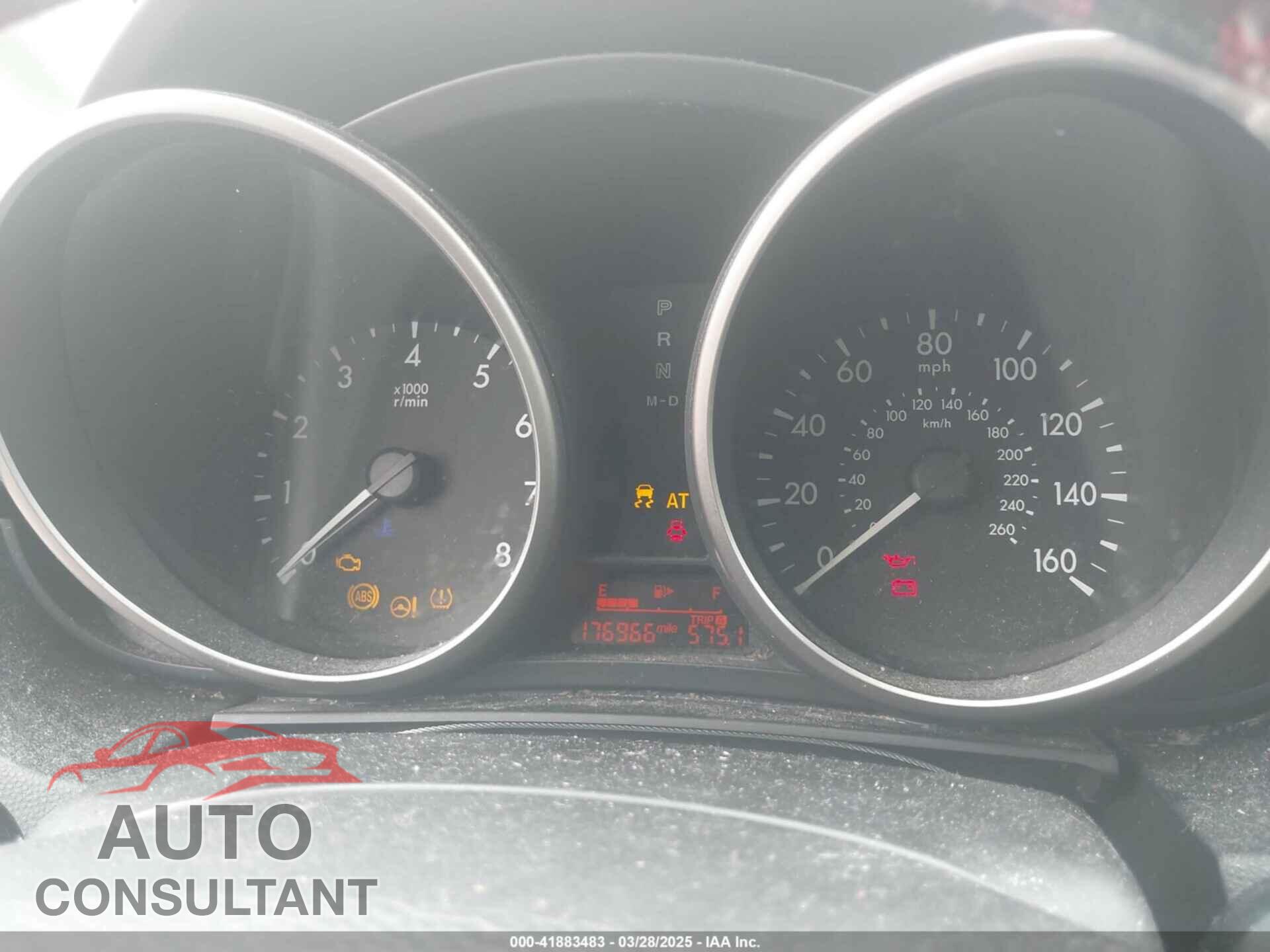 MAZDA MAZDA5 2012 - JM1CW2CL7C0101862
