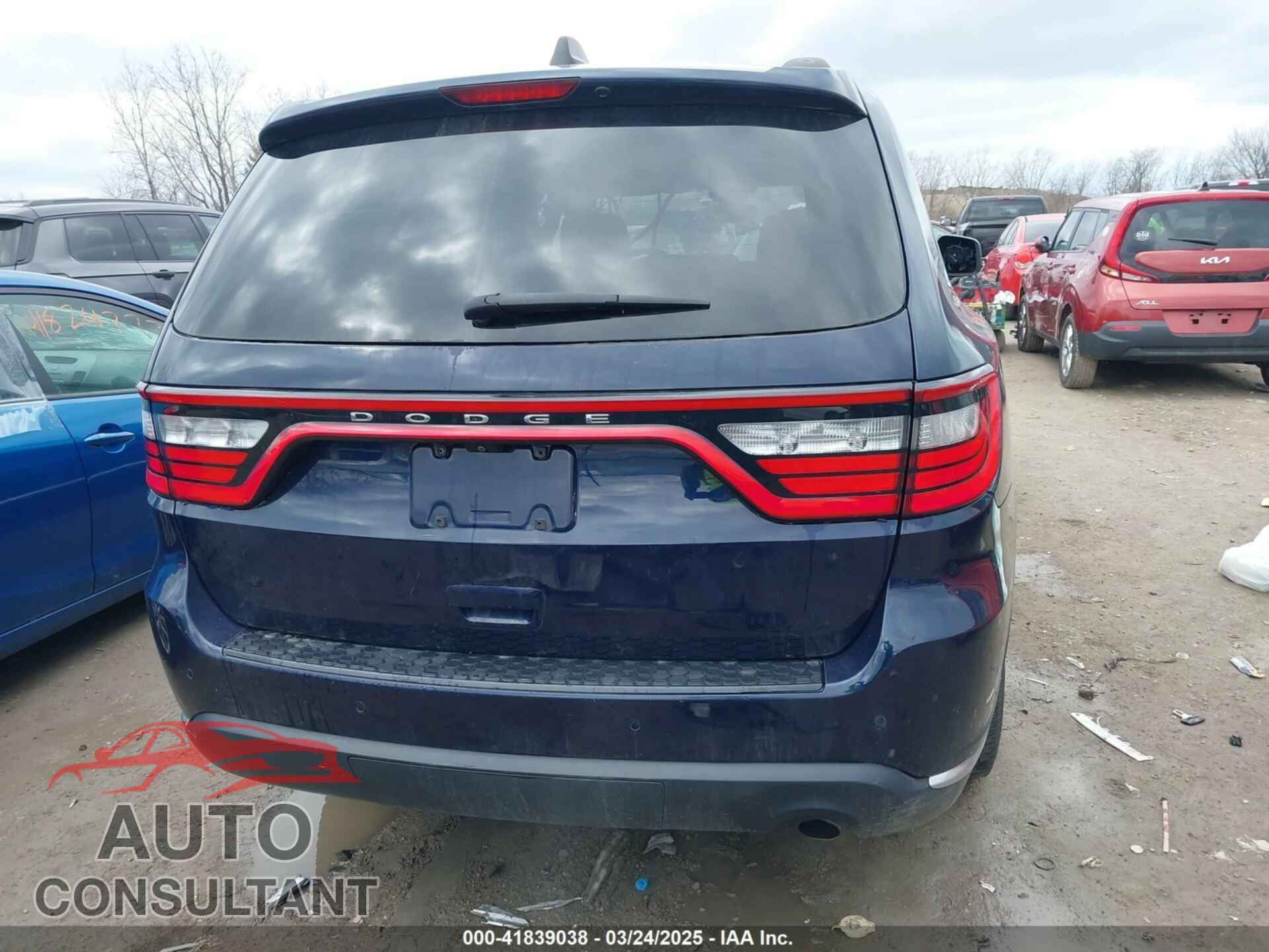 DODGE DURANGO 2017 - 1C4RDJAG9HC709923