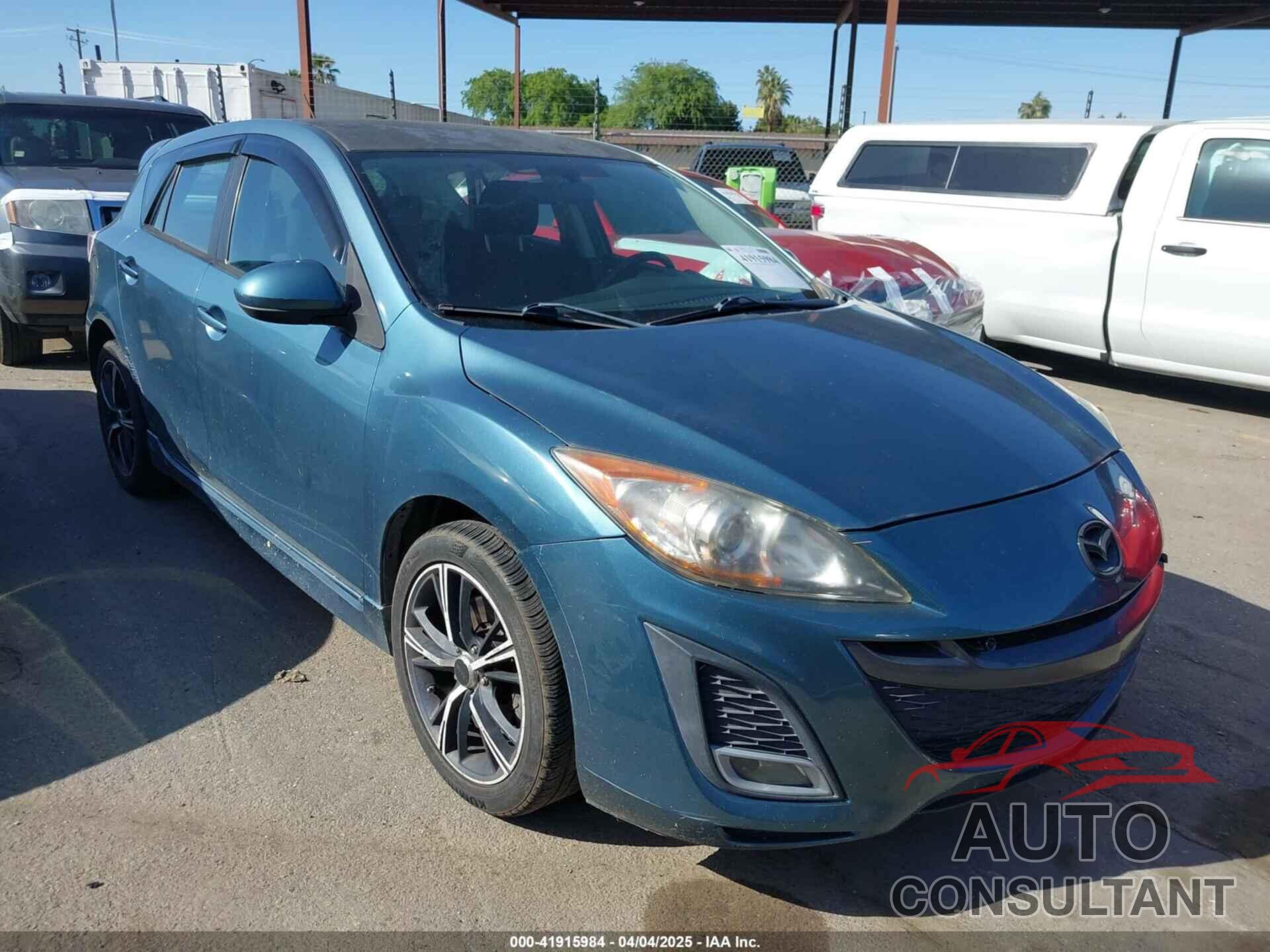MAZDA MAZDA3 2011 - JM1BL1K64B1478667