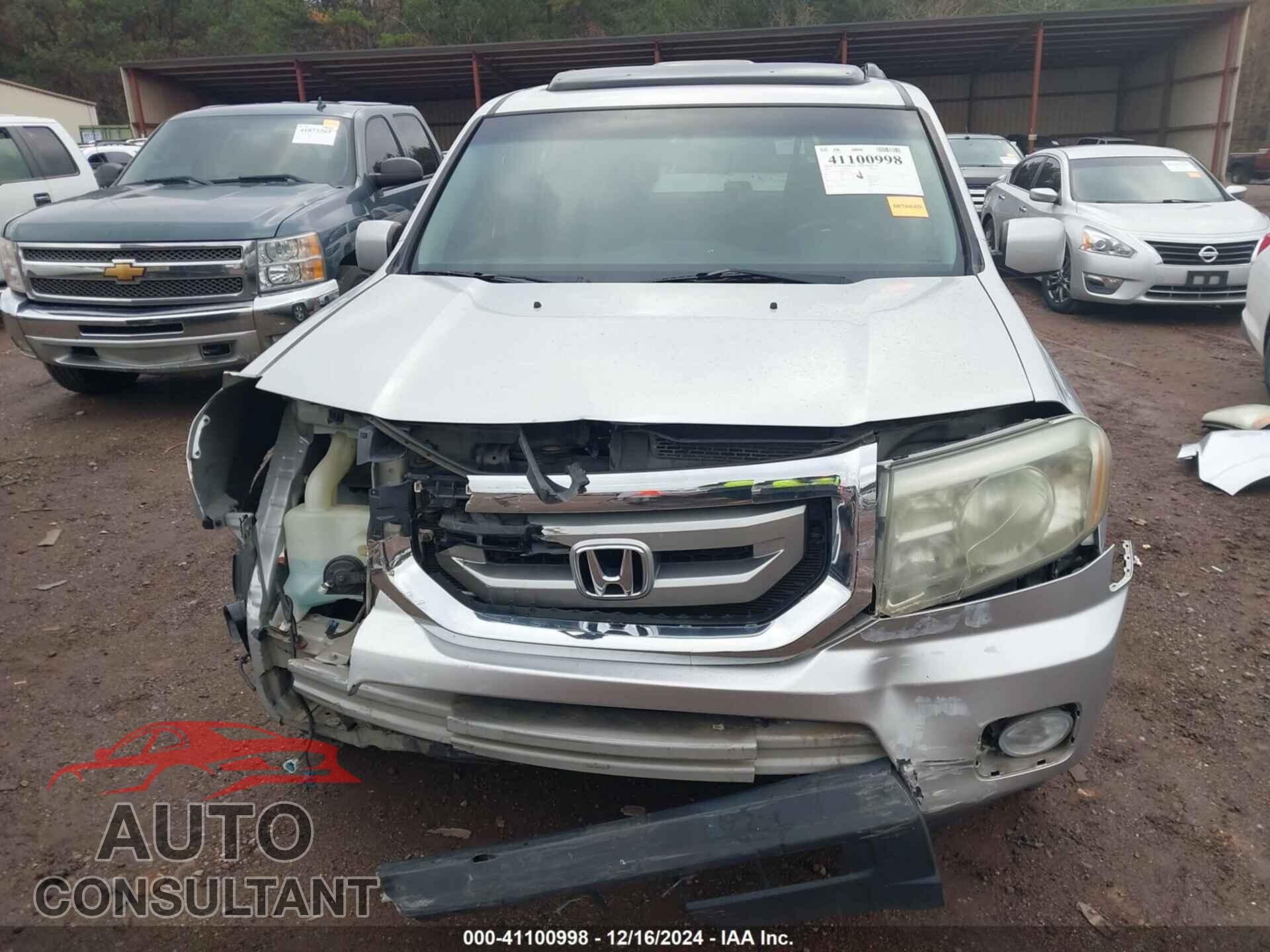 HONDA PILOT 2011 - 5FNYF3H6XBB036391