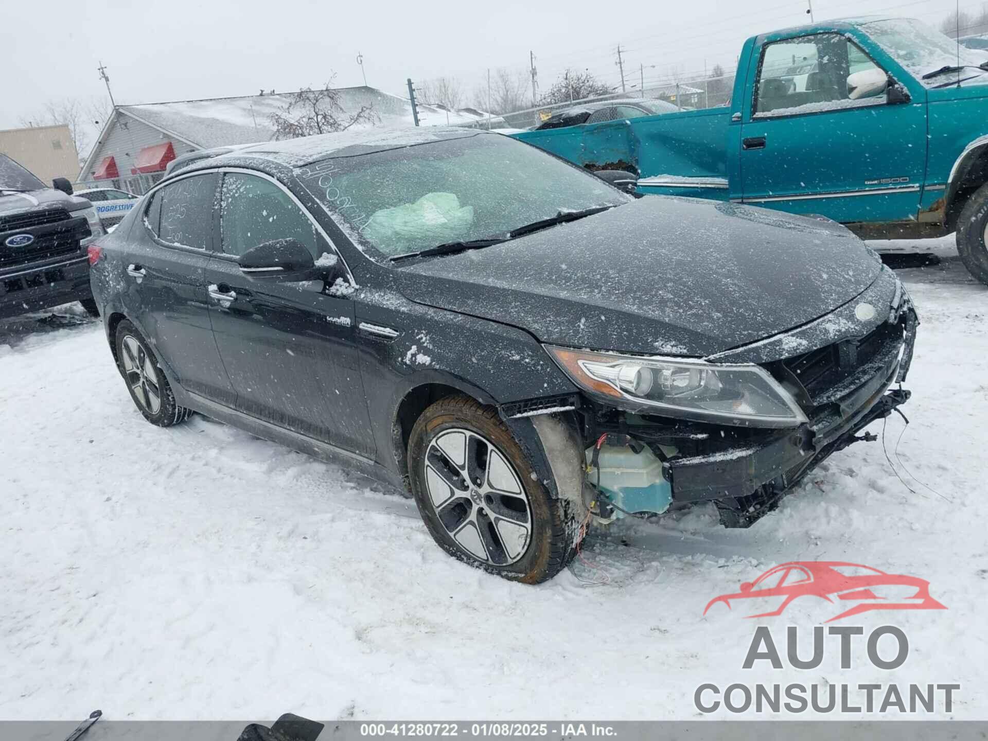KIA OPTIMA HYBRID 2013 - KNAGM4AD8D5043261