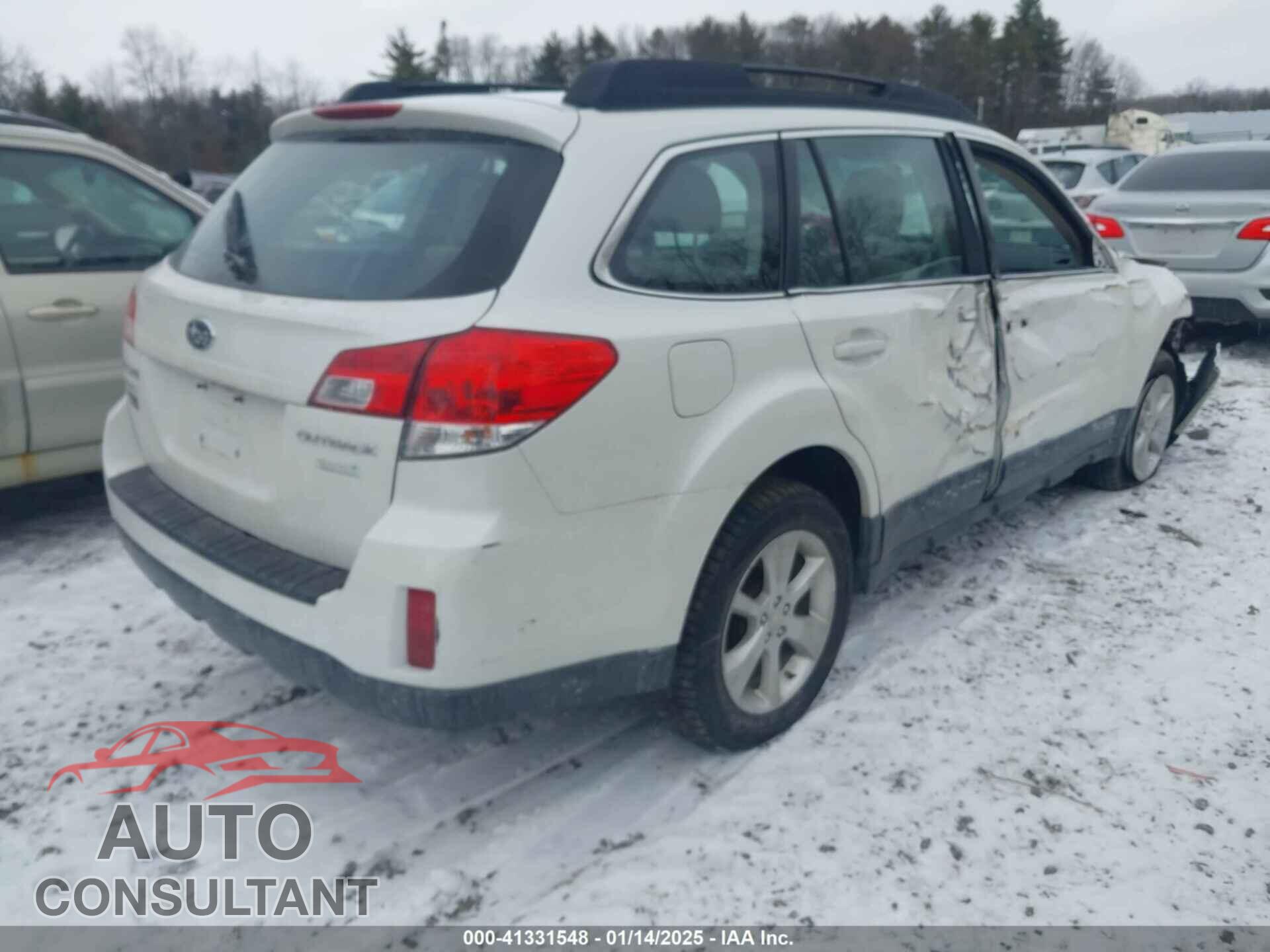 SUBARU OUTBACK 2014 - 4S4BRBAC7E3316676