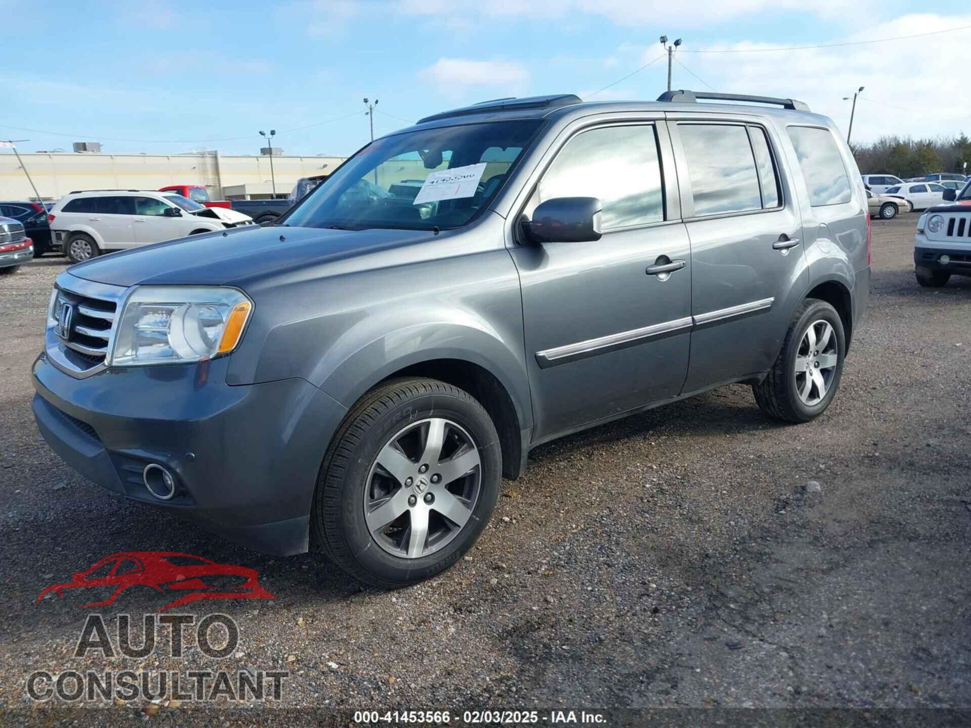 HONDA PILOT 2012 - 5FNYF3H96CB041874