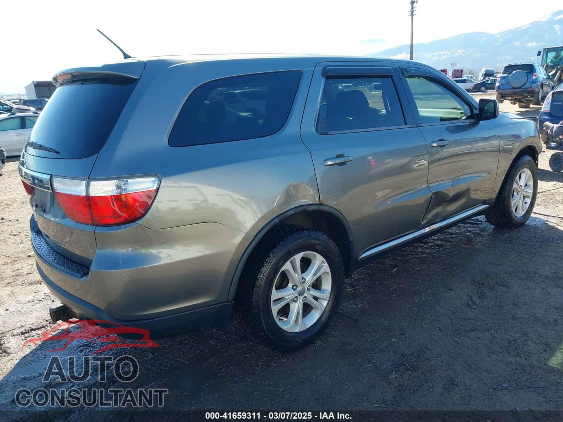 DODGE DURANGO 2011 - 1D4RE2GG9BC699673