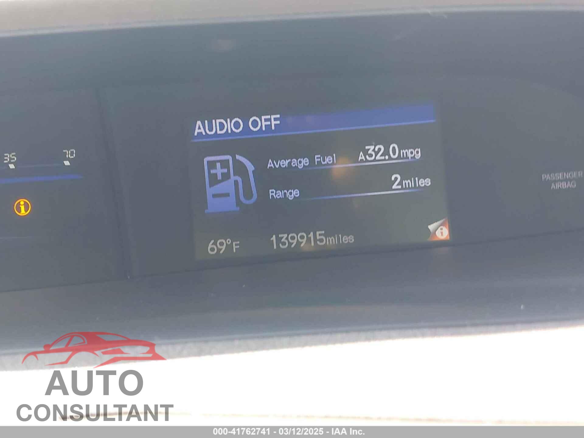 HONDA CIVIC 2012 - 19XFB2F94CE045461