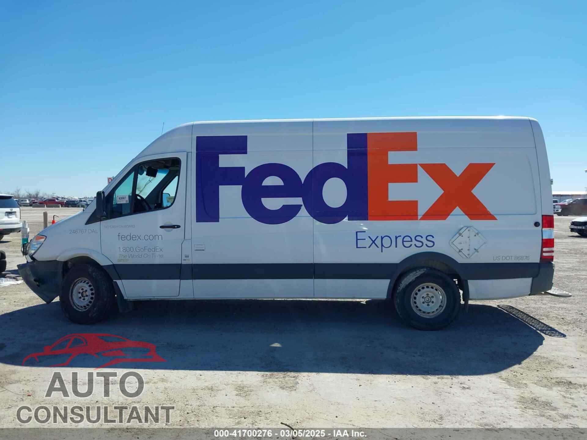 MERCEDES-BENZ SPRINTER 2500 2012 - WD3PE8CB0C5613233