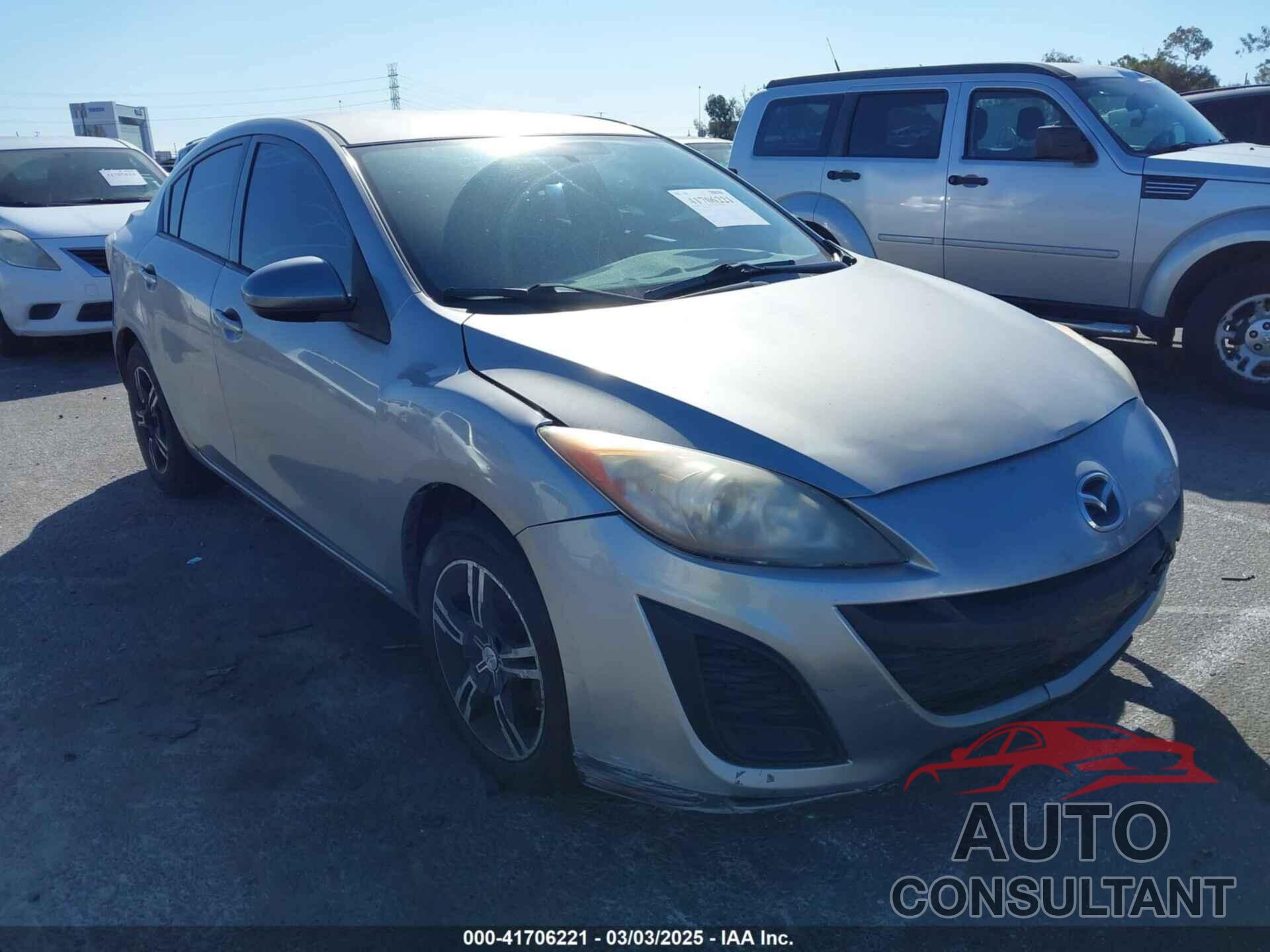 MAZDA MAZDA3 2011 - JM1BL1UF6B1394024