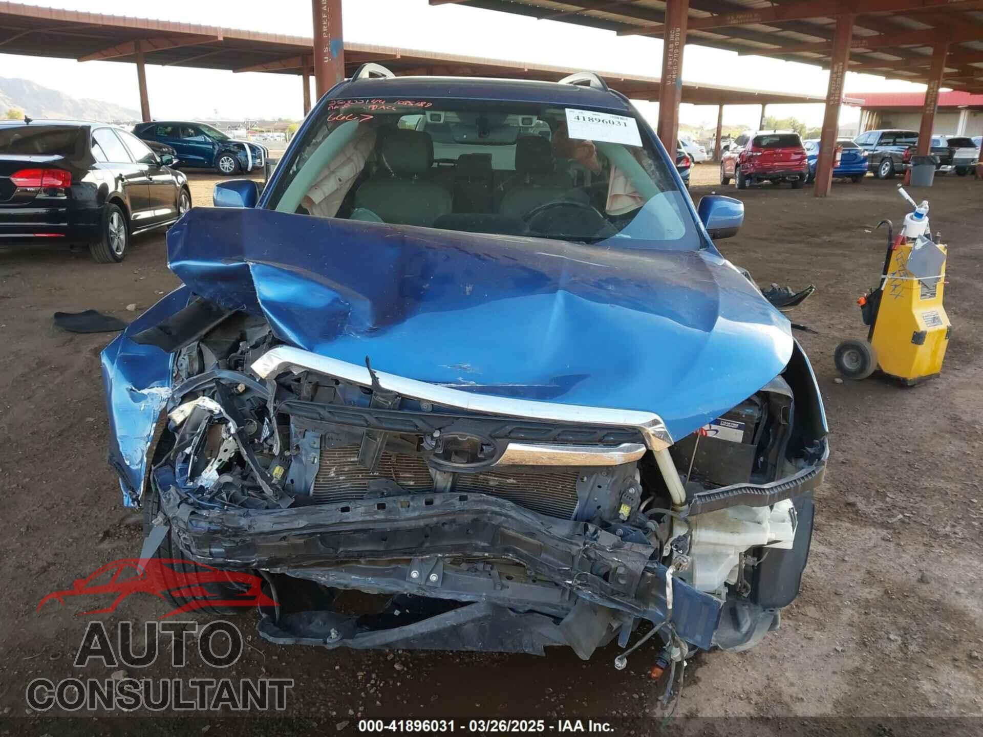 SUBARU FORESTER 2017 - JF2SJARC0HH456667