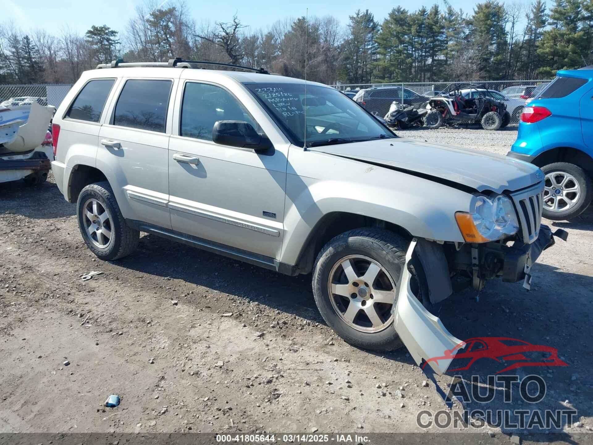 JEEP GRAND CHEROKEE 2009 - 1J8GR48K49C544829
