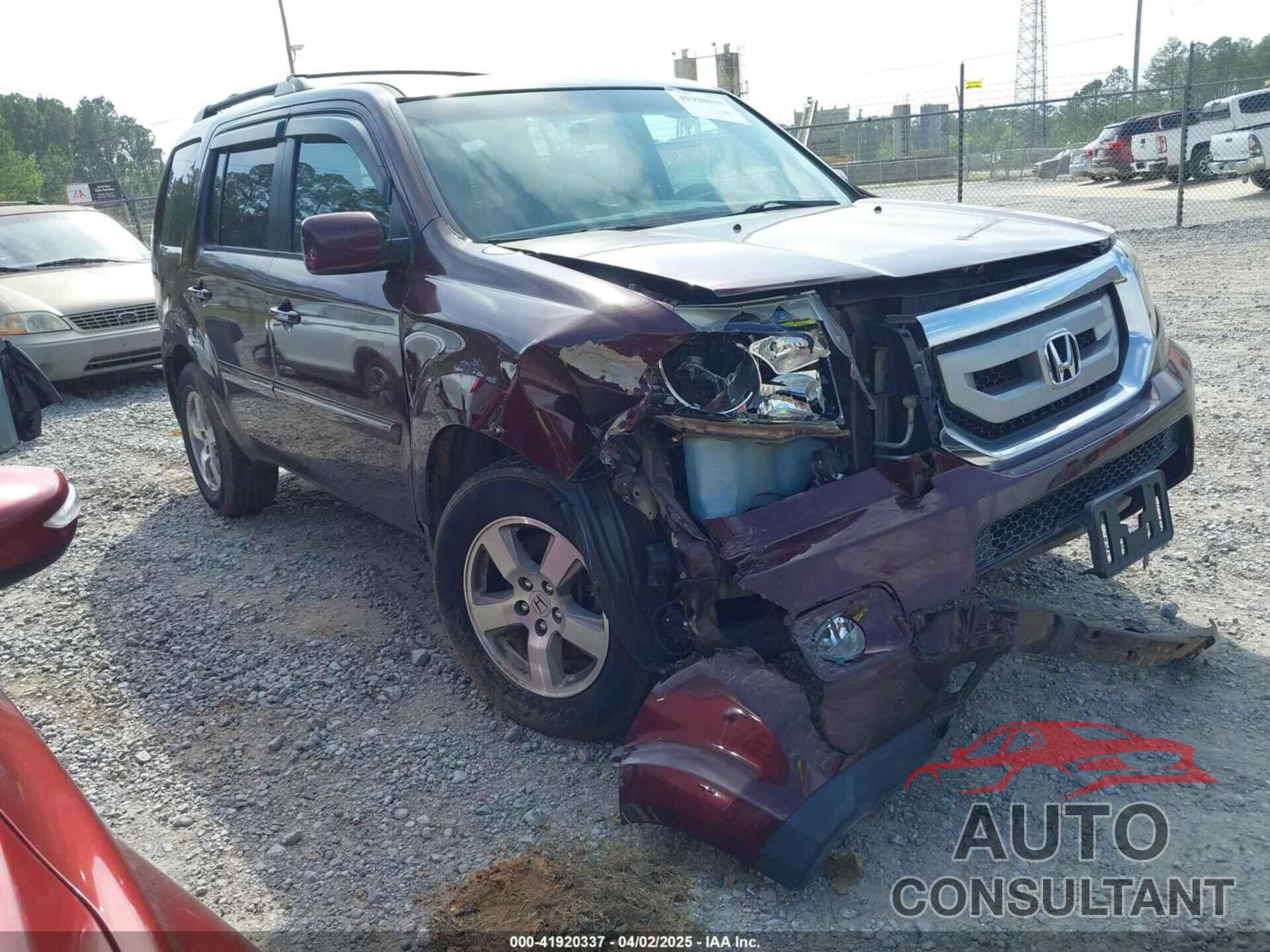 HONDA PILOT 2011 - 5FNYF4H58BB087840