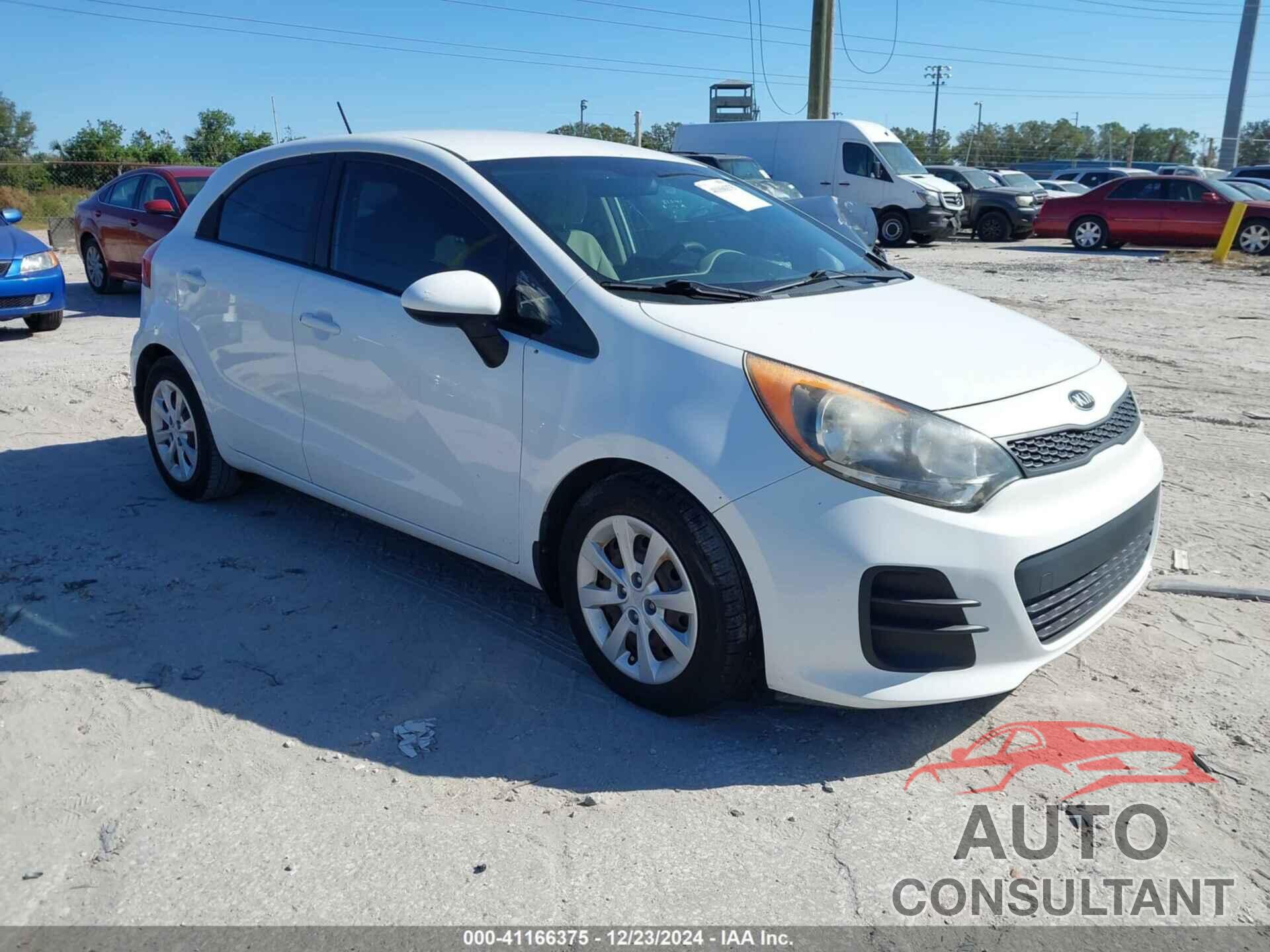 KIA RIO 2016 - KNADM5A34G6569644