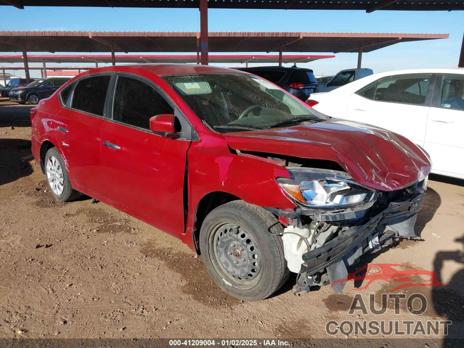 NISSAN SENTRA 2017 - 3N1AB7AP1HY250385