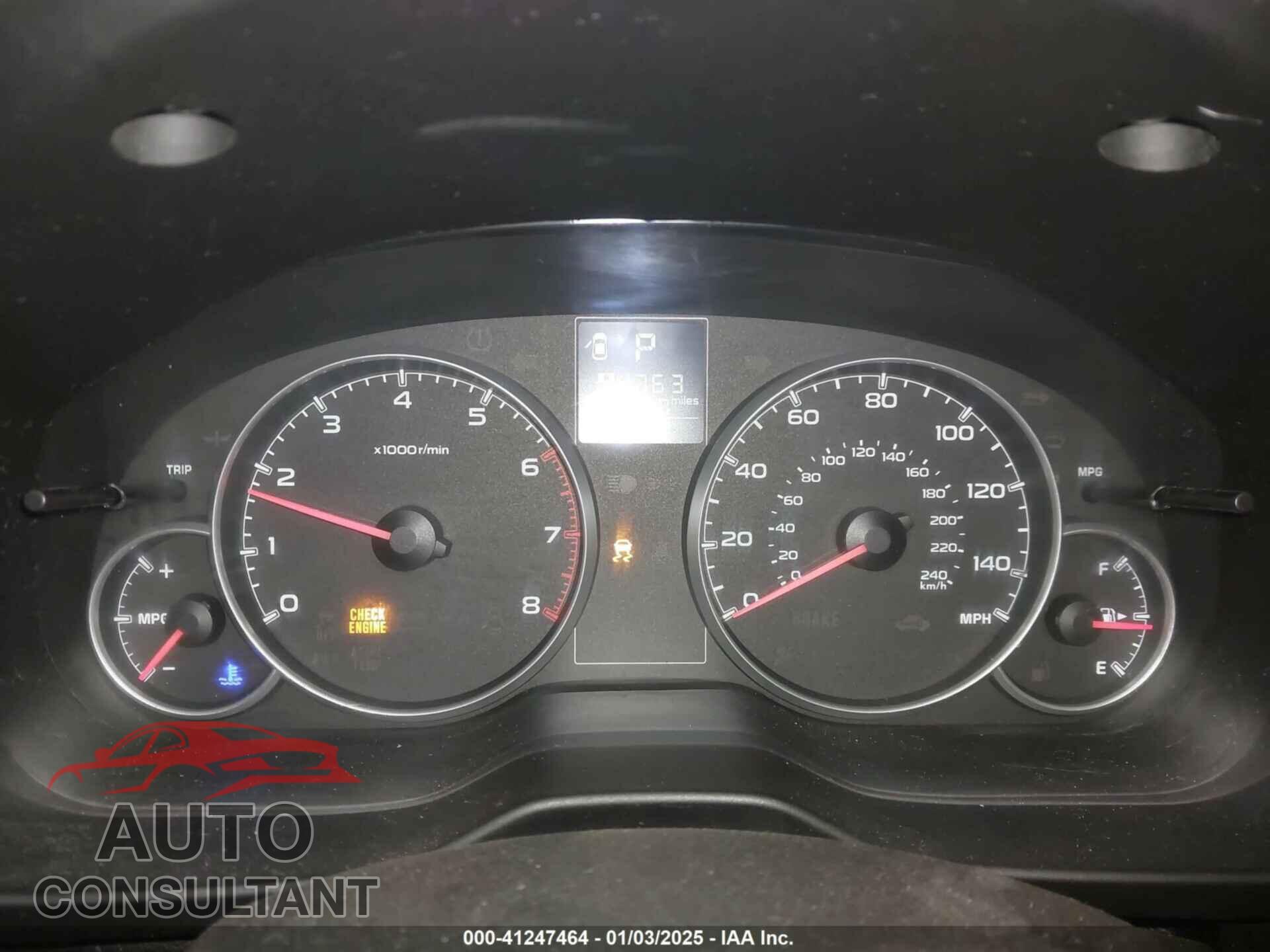 SUBARU OUTBACK 2013 - 4S4BRBACXD3244354