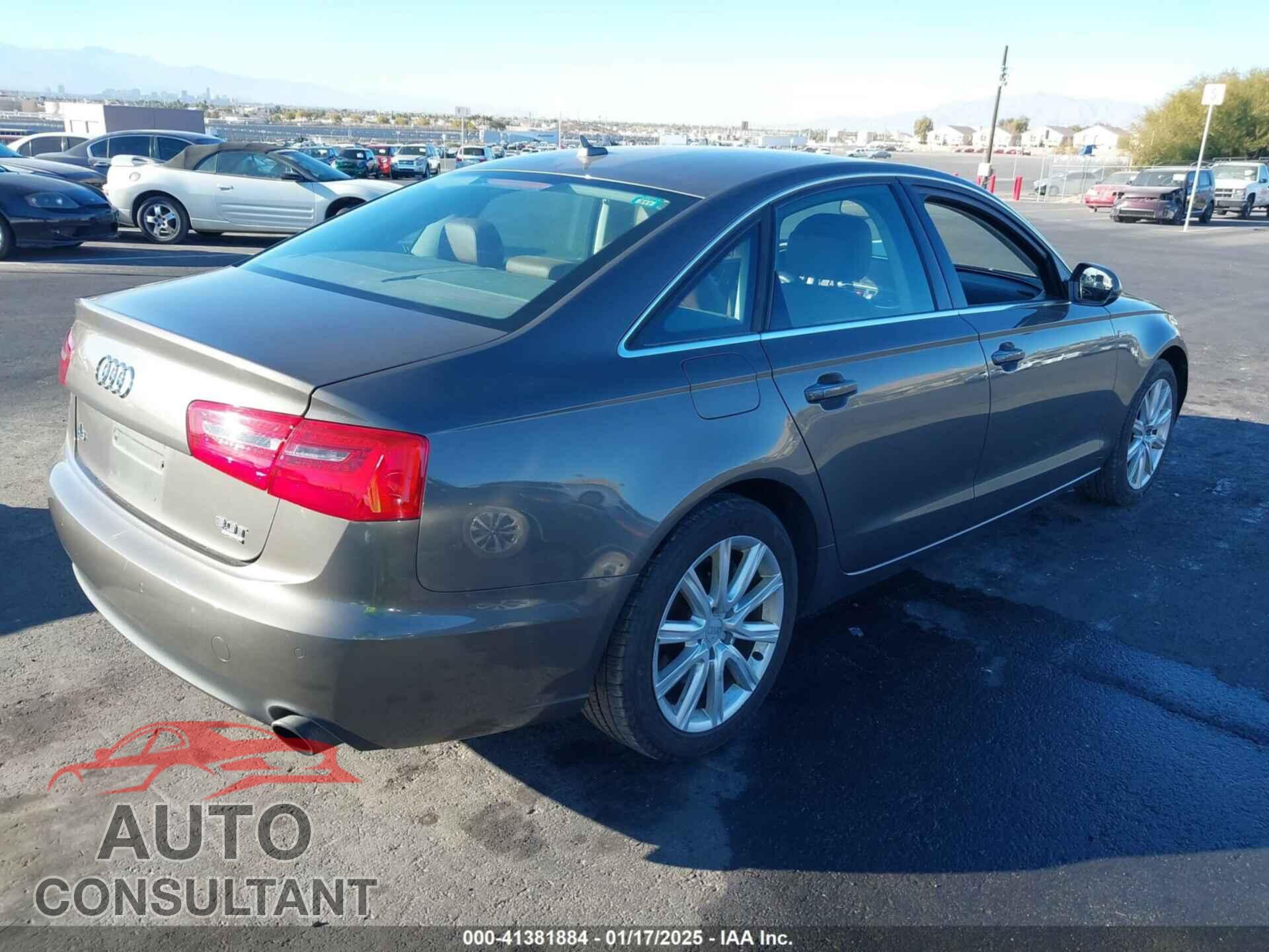 AUDI A6 2013 - WAUGGAFC8DN150171