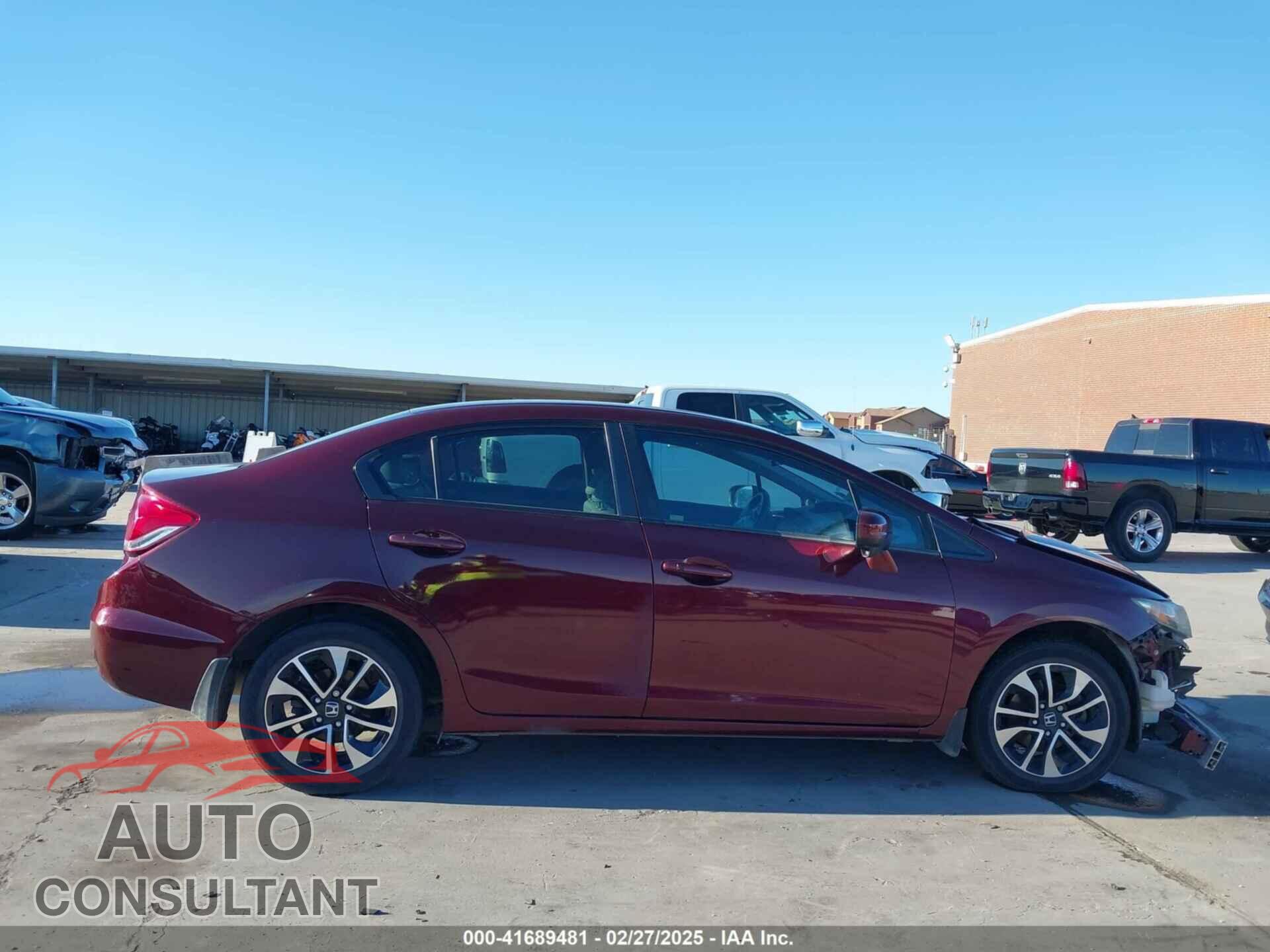 HONDA CIVIC 2015 - 19XFB2F8XFE010581