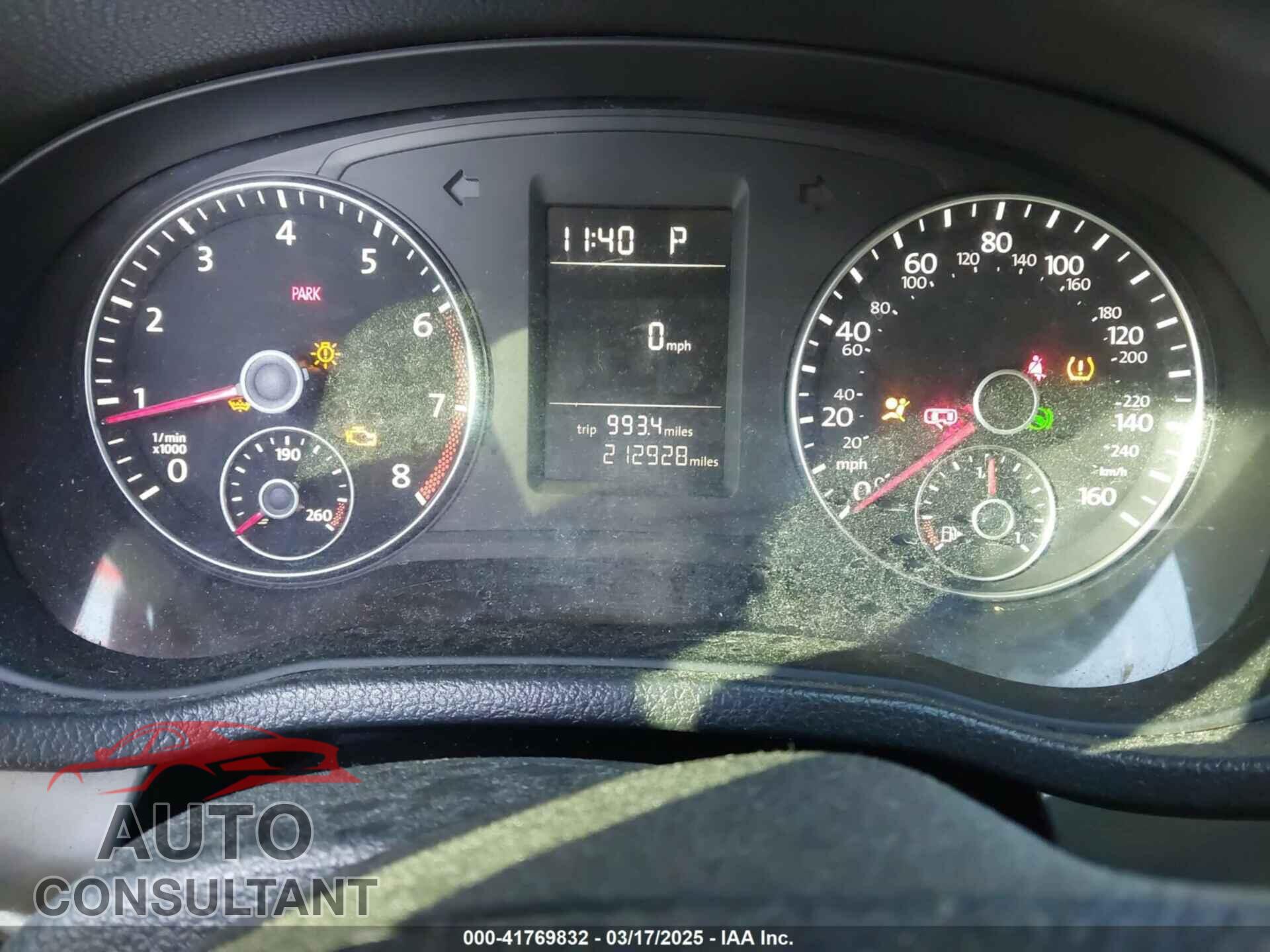 VOLKSWAGEN PASSAT 2014 - 1VWAP7A30EC020771