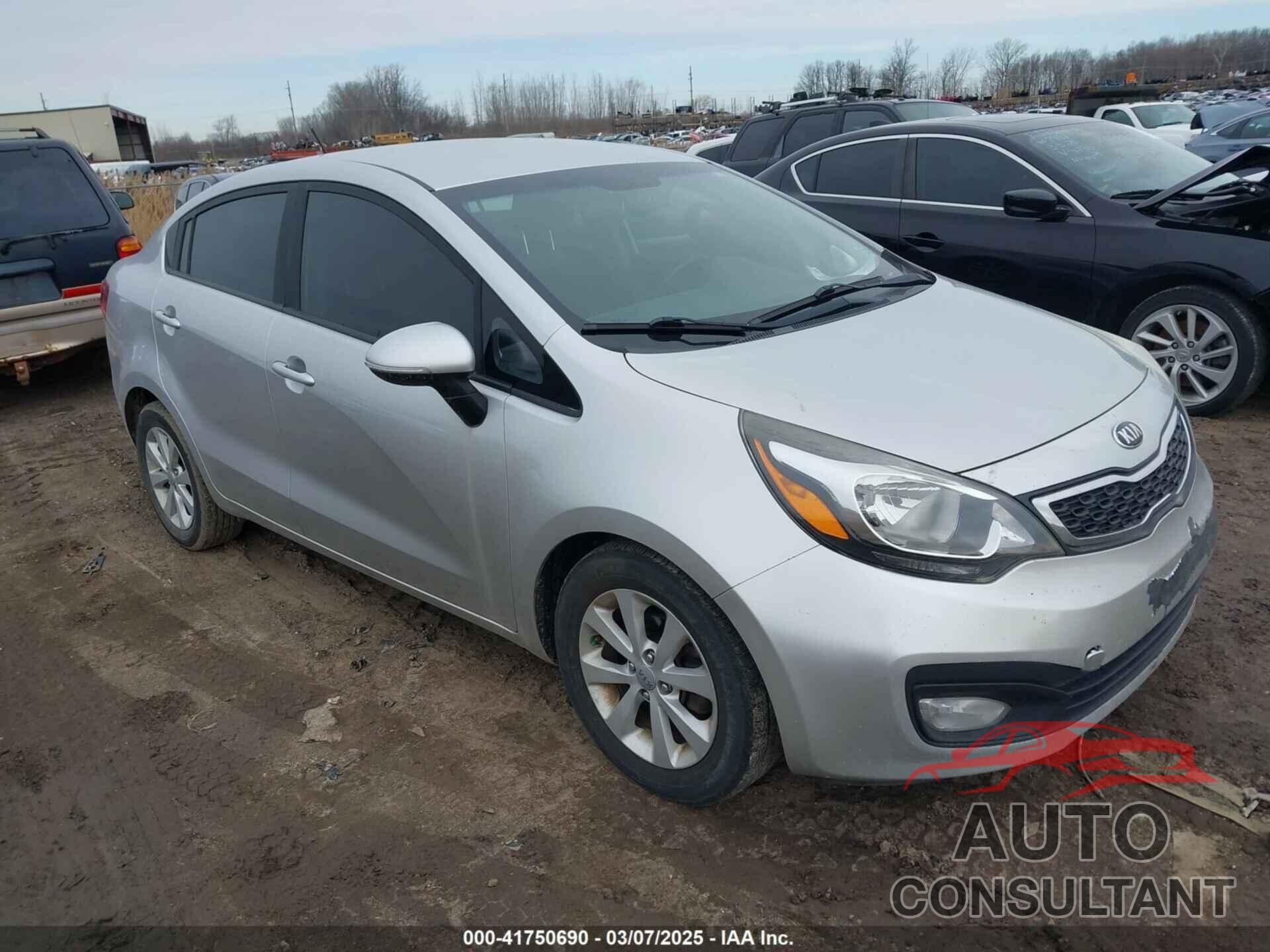 KIA RIO 2013 - KNADN4A30D6160530