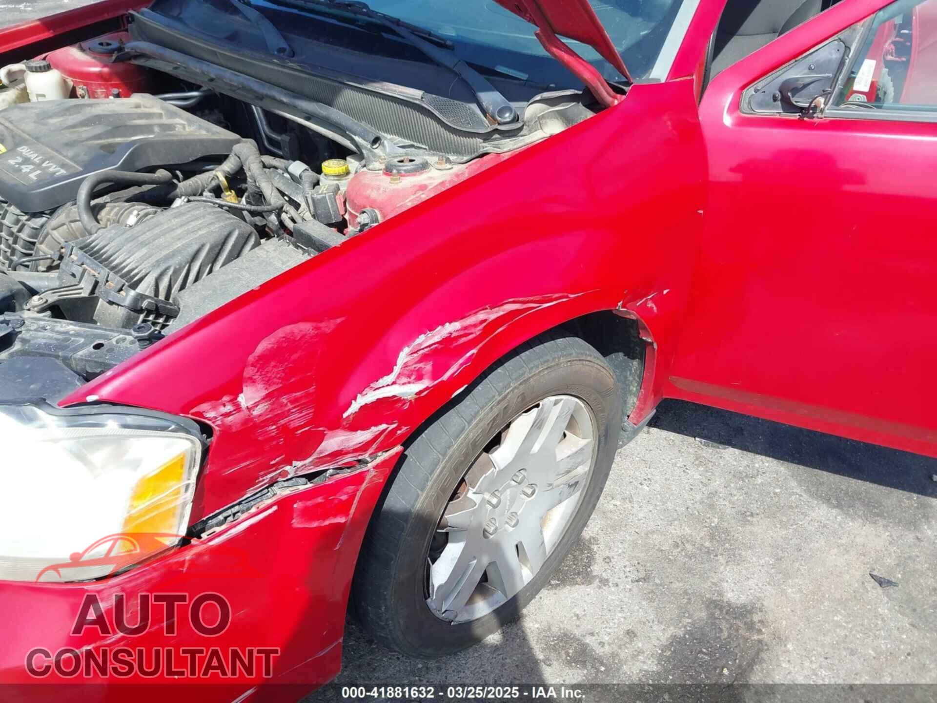 DODGE AVENGER 2013 - 1C3CDZABXDN529054