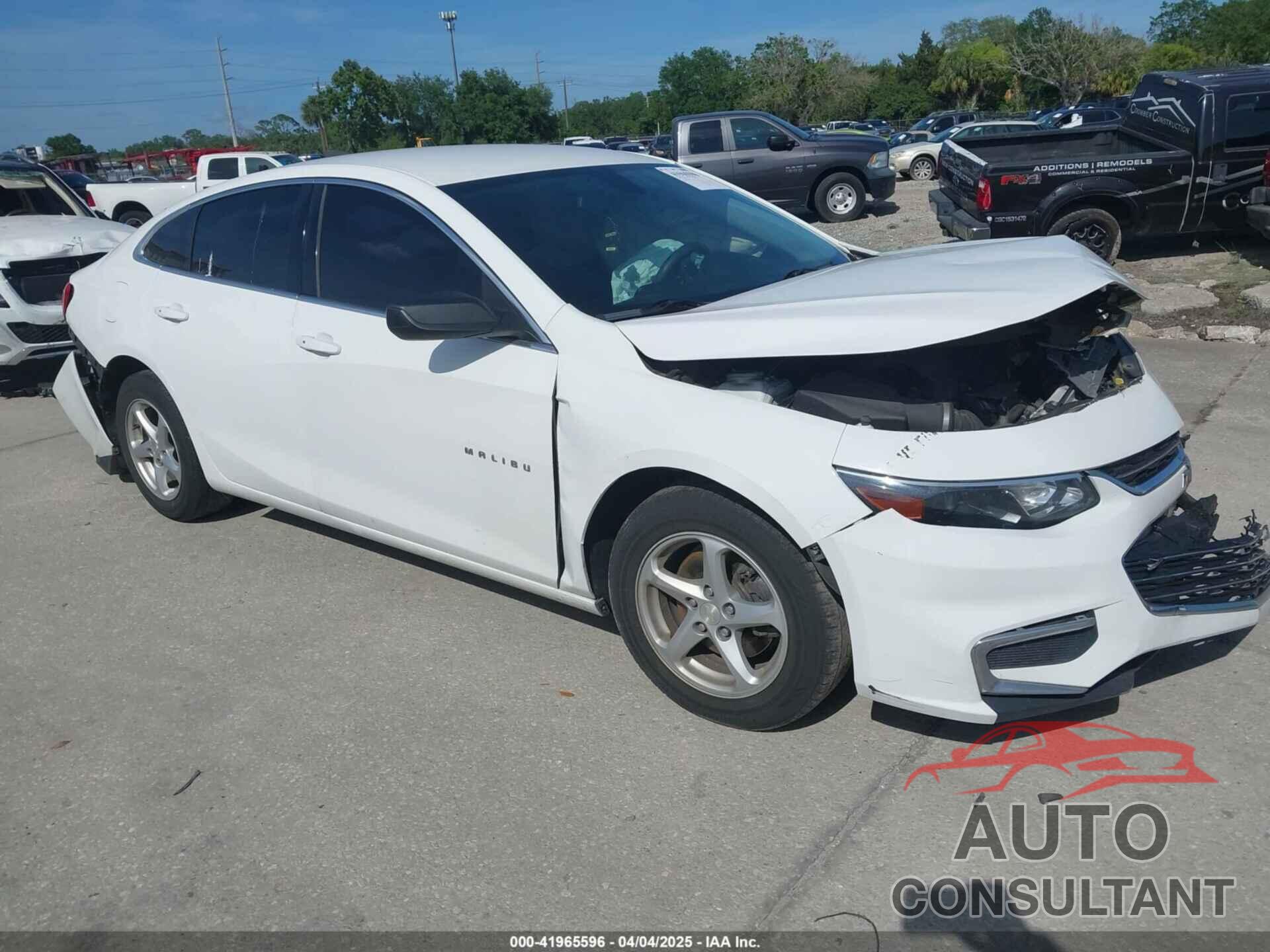CHEVROLET MALIBU 2017 - 1G1ZB5ST2HF205424