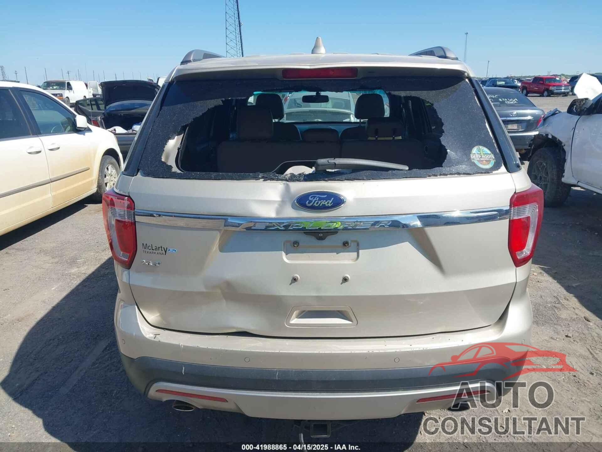 FORD EXPLORER 2017 - 1FM5K7D81HGA99046