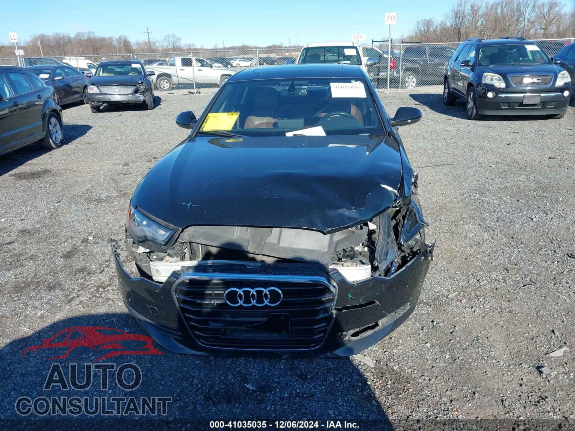 AUDI A6 2013 - WAUGFAFC3DN019121