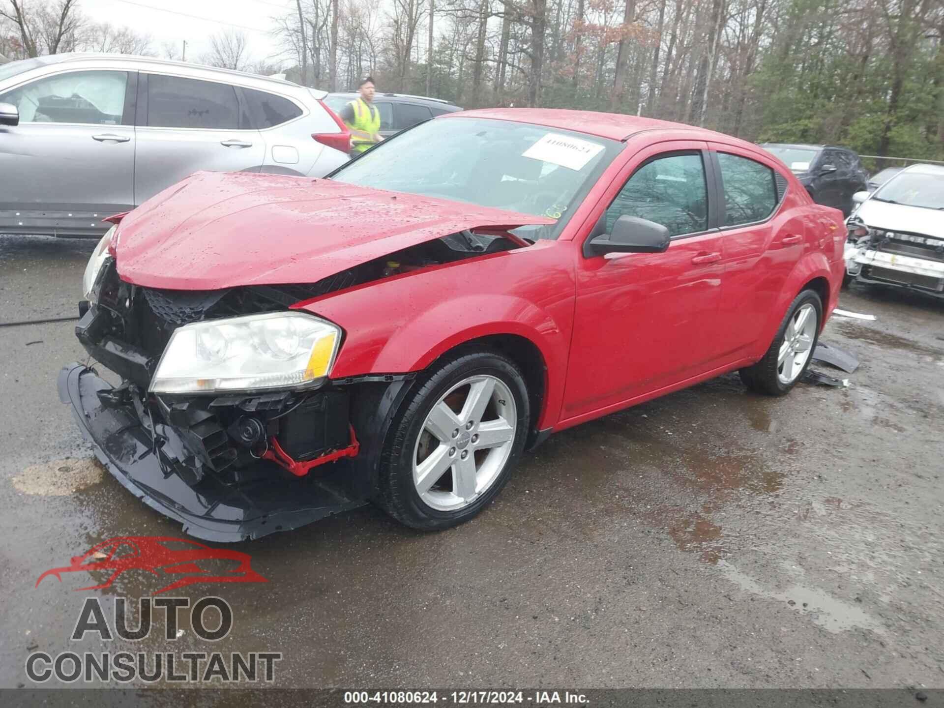 DODGE AVENGER 2013 - 1C3CDZAB7DN644288