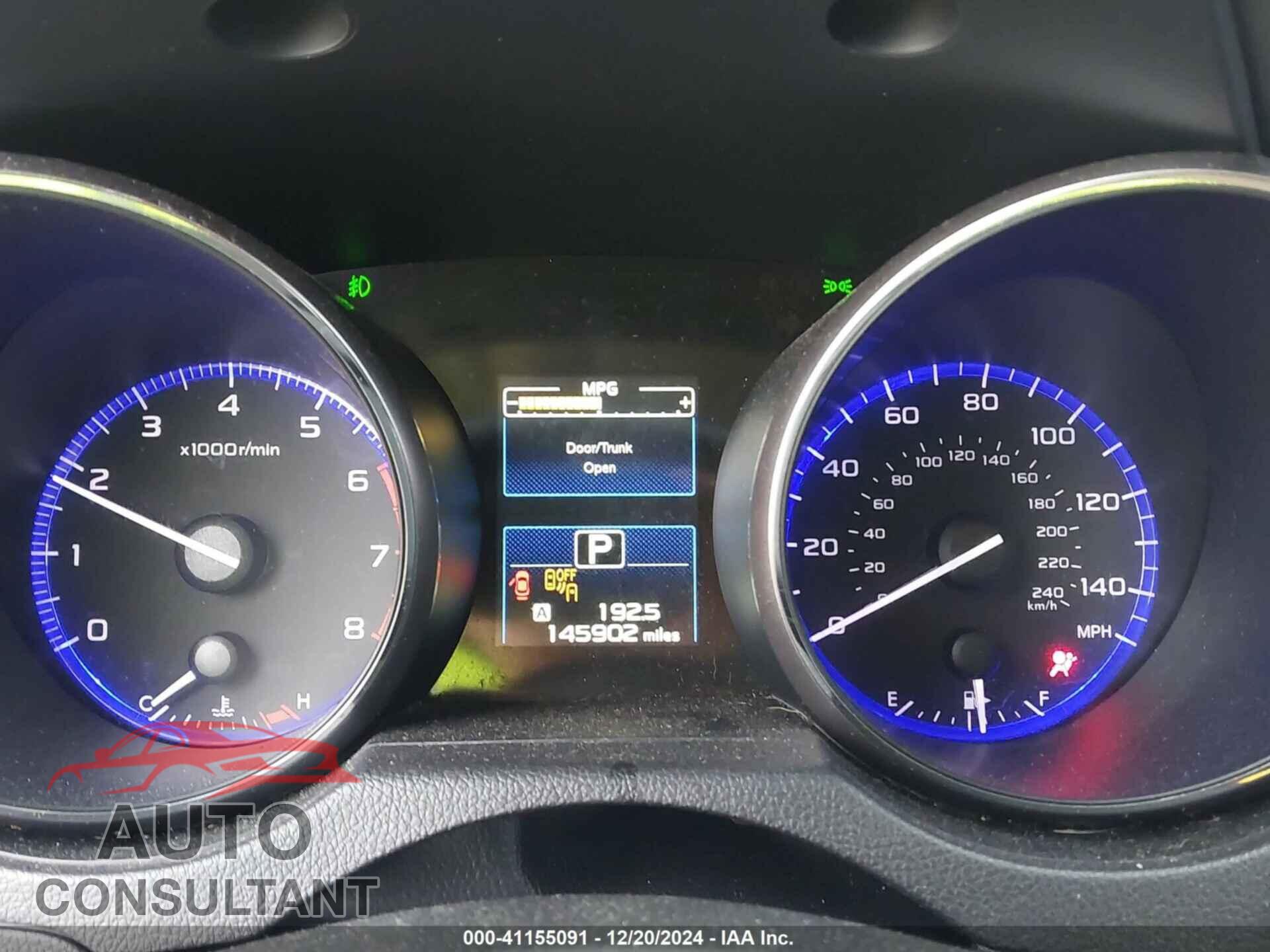 SUBARU LEGACY 2017 - 4S3BNAK69H3054375