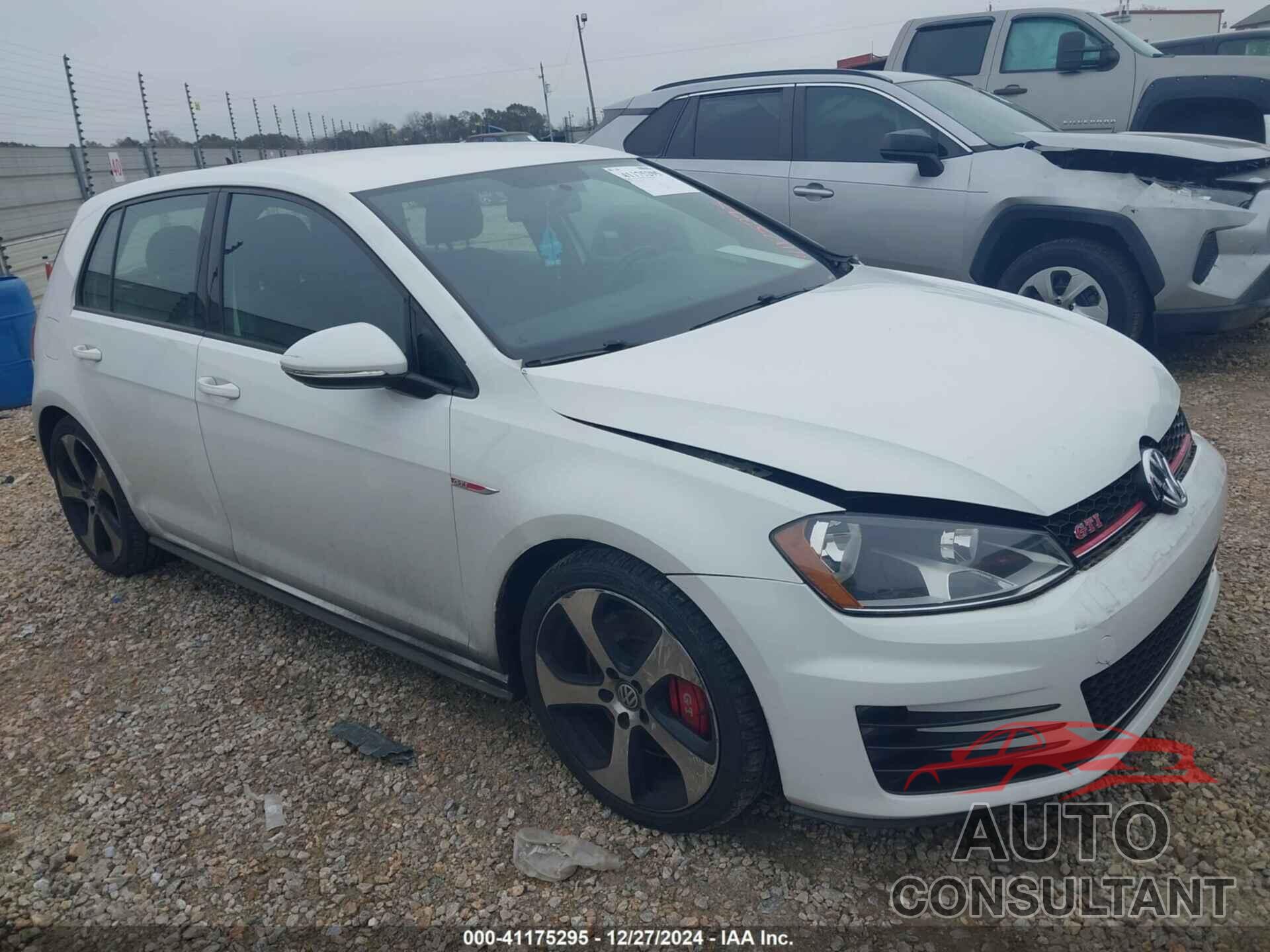 VOLKSWAGEN GOLF GTI 2015 - 3VW547AU6FM103012