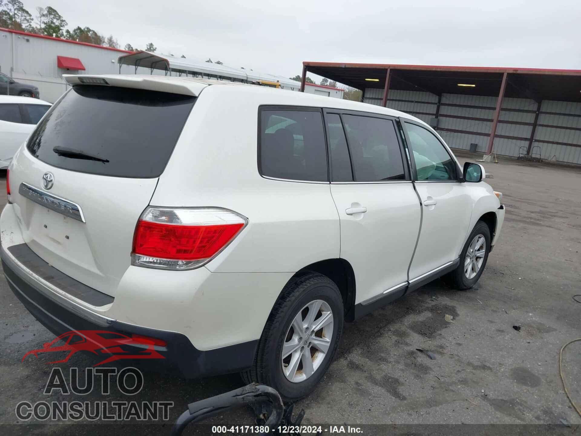 TOYOTA HIGHLANDER 2013 - 5TDZA3EH3DS044100