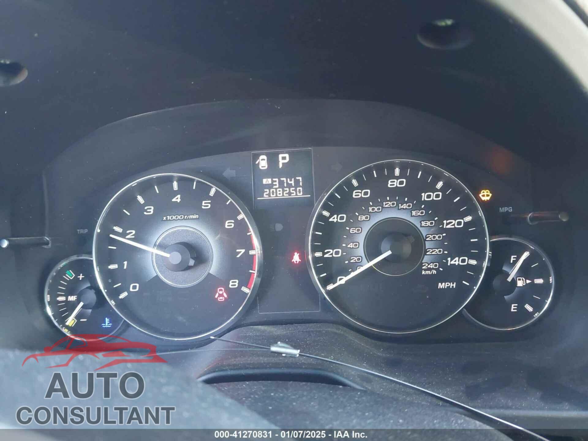 SUBARU OUTBACK 2010 - 4S4BRBCC7A3379977