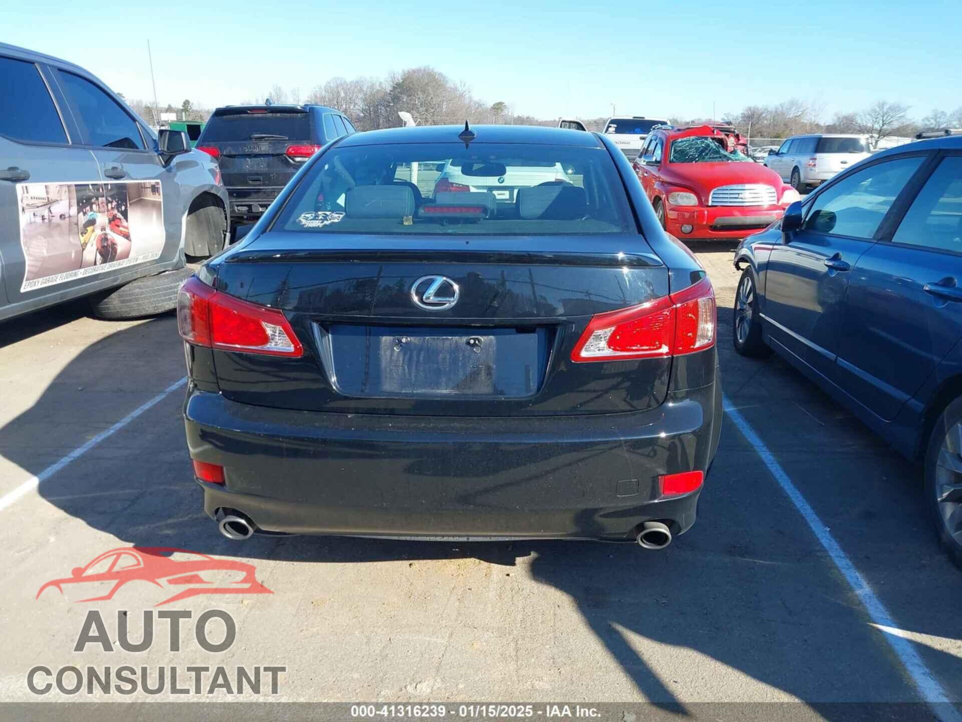 LEXUS IS 250 2011 - JTHBF5C27B5150760