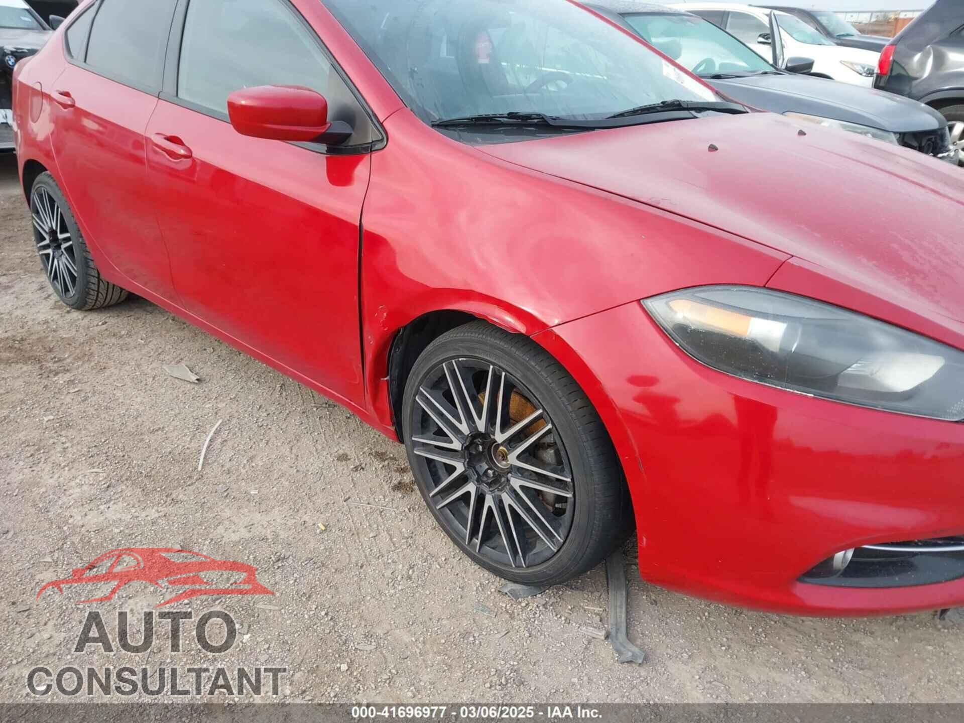 DODGE DART 2013 - 1C3CDFBA6DD208770