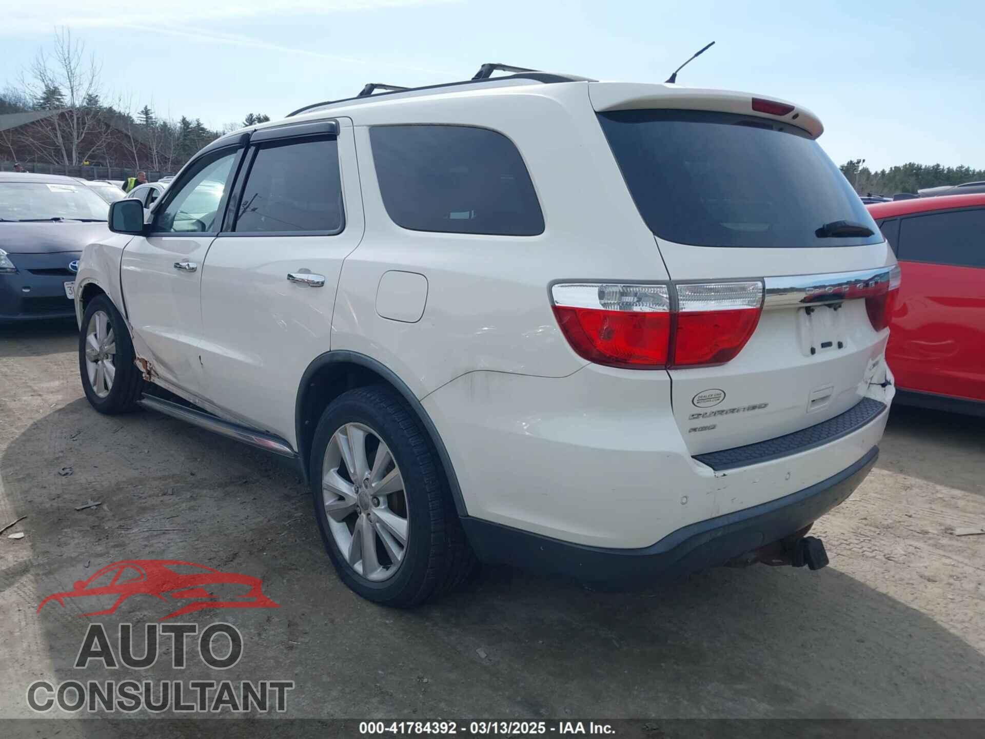 DODGE DURANGO 2011 - 1D4RE4GGXBC734135