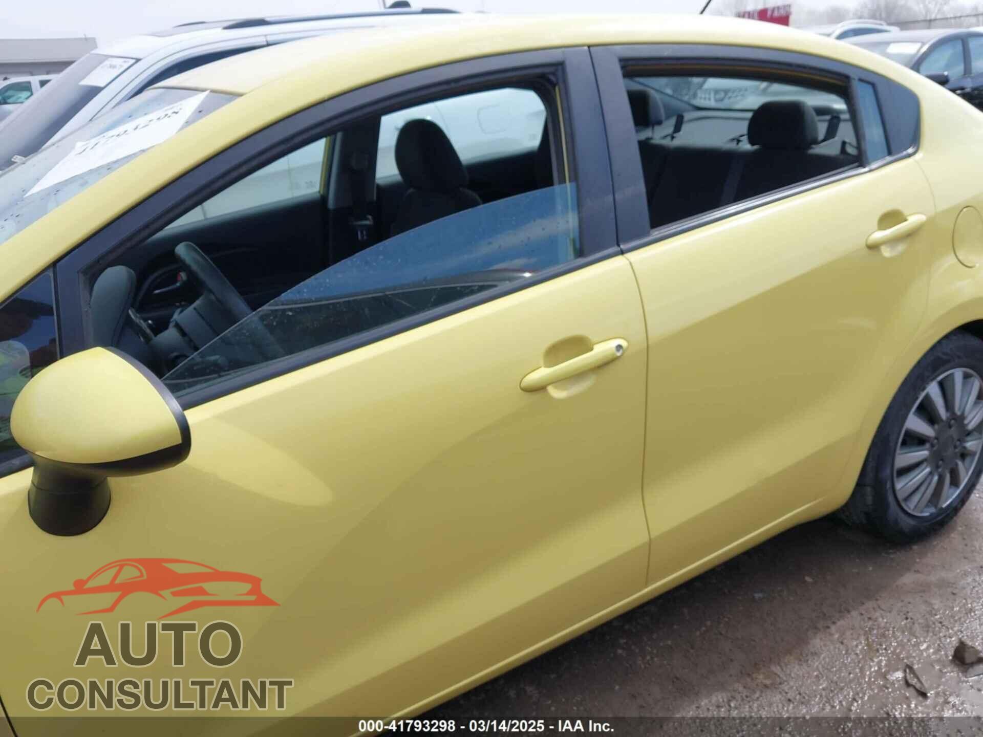 KIA RIO 2016 - KNADM4A35G6563474