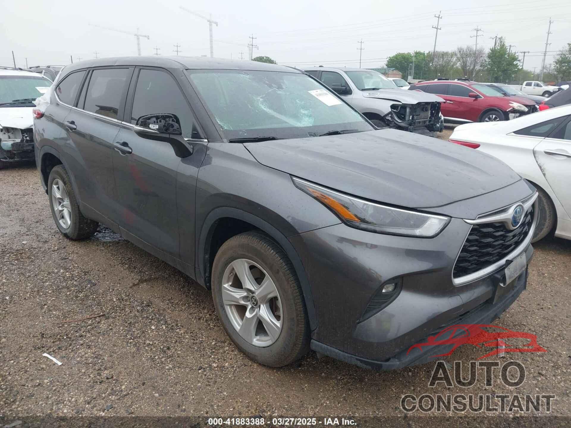 TOYOTA HIGHLANDER 2023 - 5TDZARAH6PS519655
