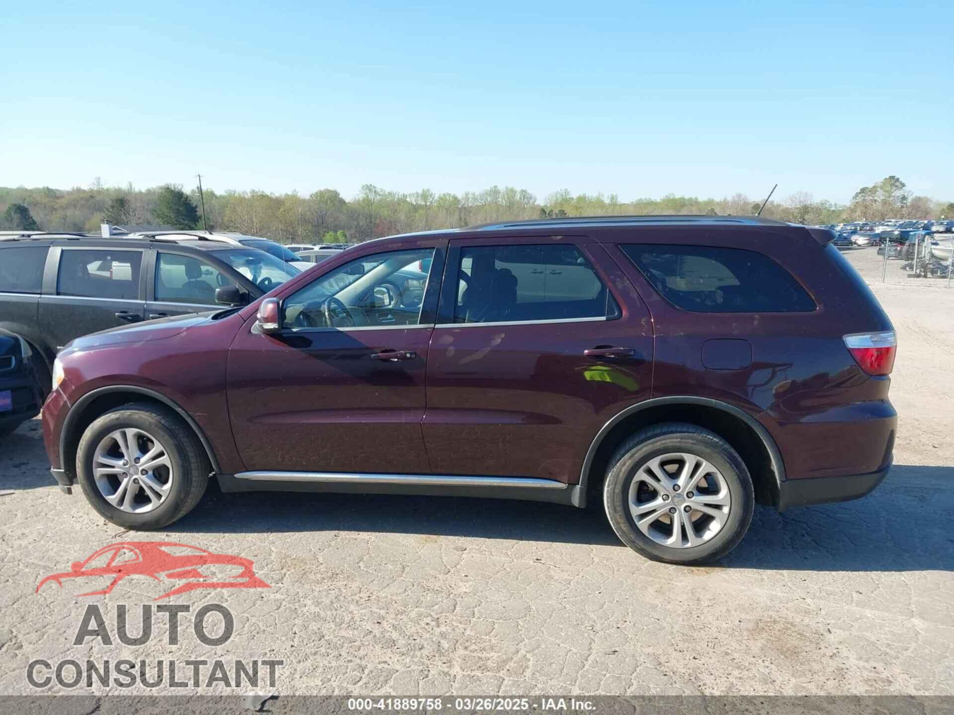 DODGE DURANGO 2012 - 1C4RDHDG9CC330644