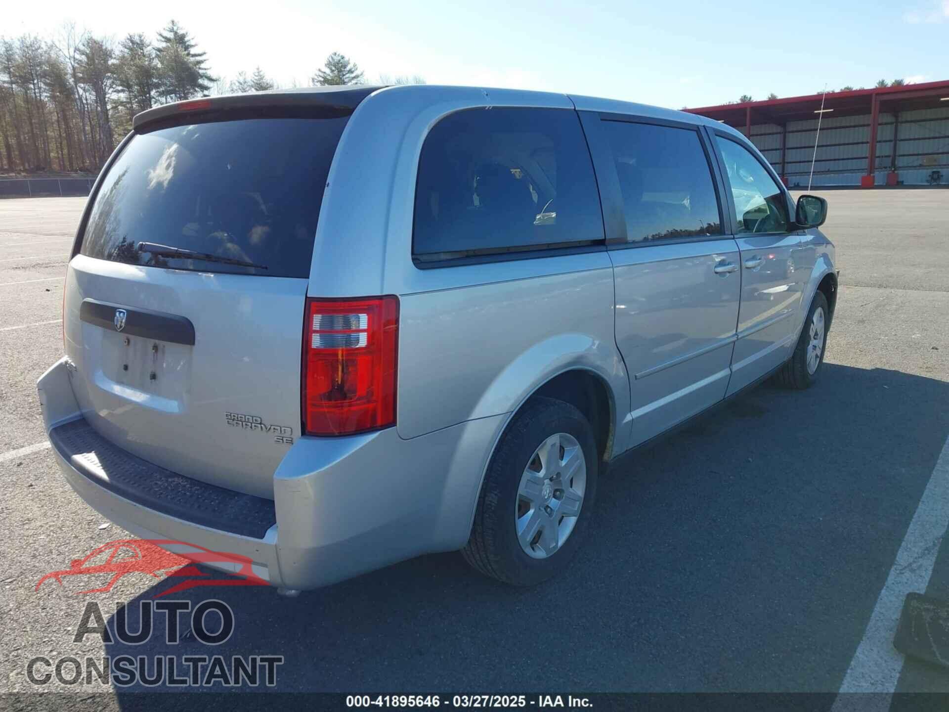 DODGE GRAND CARAVAN 2010 - 2D4RN4DE2AR489971