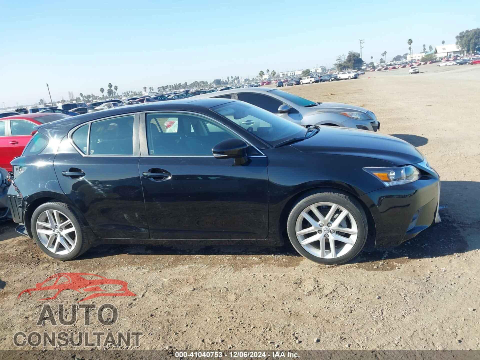 LEXUS CT 200H 2014 - JTHKD5BH5E2187761